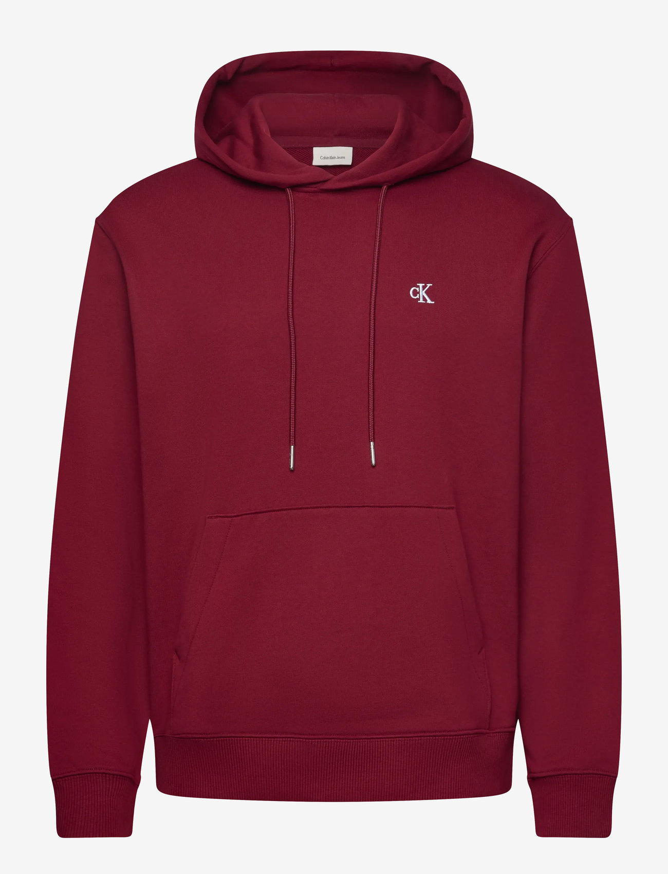 Calvin Klein Jeans - LS EU 350TERRY MONOGRAM HOODIE - kapuutsiga dressipluusid - renaissance red - 1