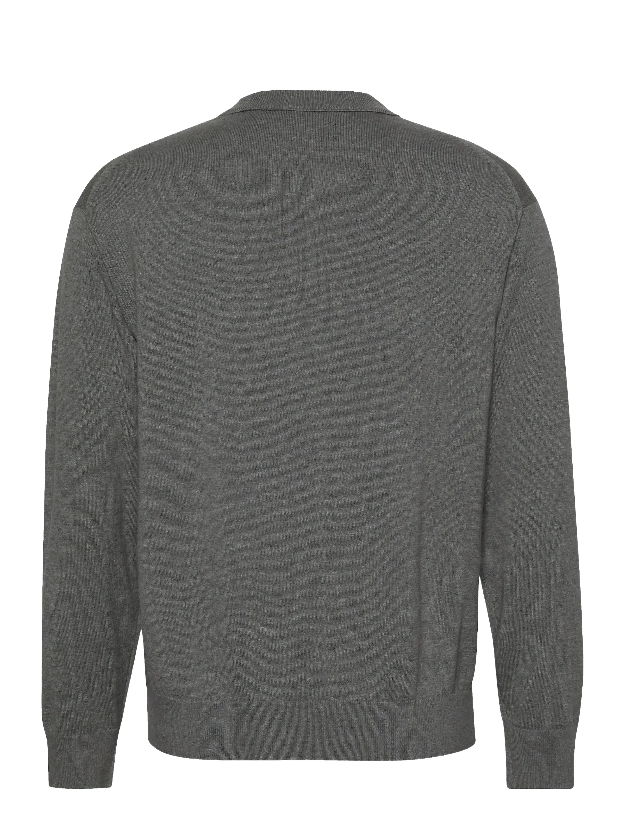 Calvin Klein Jeans - LS EZ COTTON CREWNK SWEATER 12GG - shop efter stil - b30 grey heather - 2