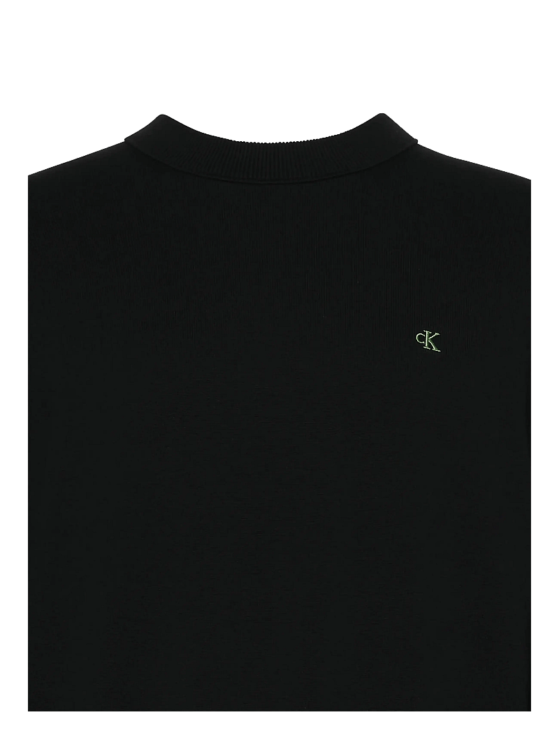 Calvin Klein Jeans - EU LS COTTON RELAXED CREWNK SWEA - round necks - black - 3