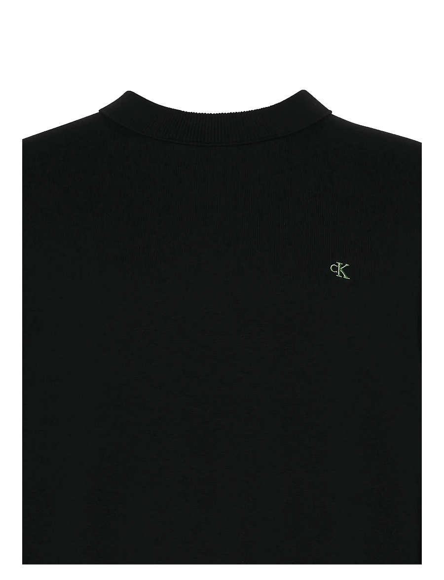 Calvin Klein Jeans - EU LS COTTON RELAXED CREWNK SWEA - nach stil kaufen - black - 3