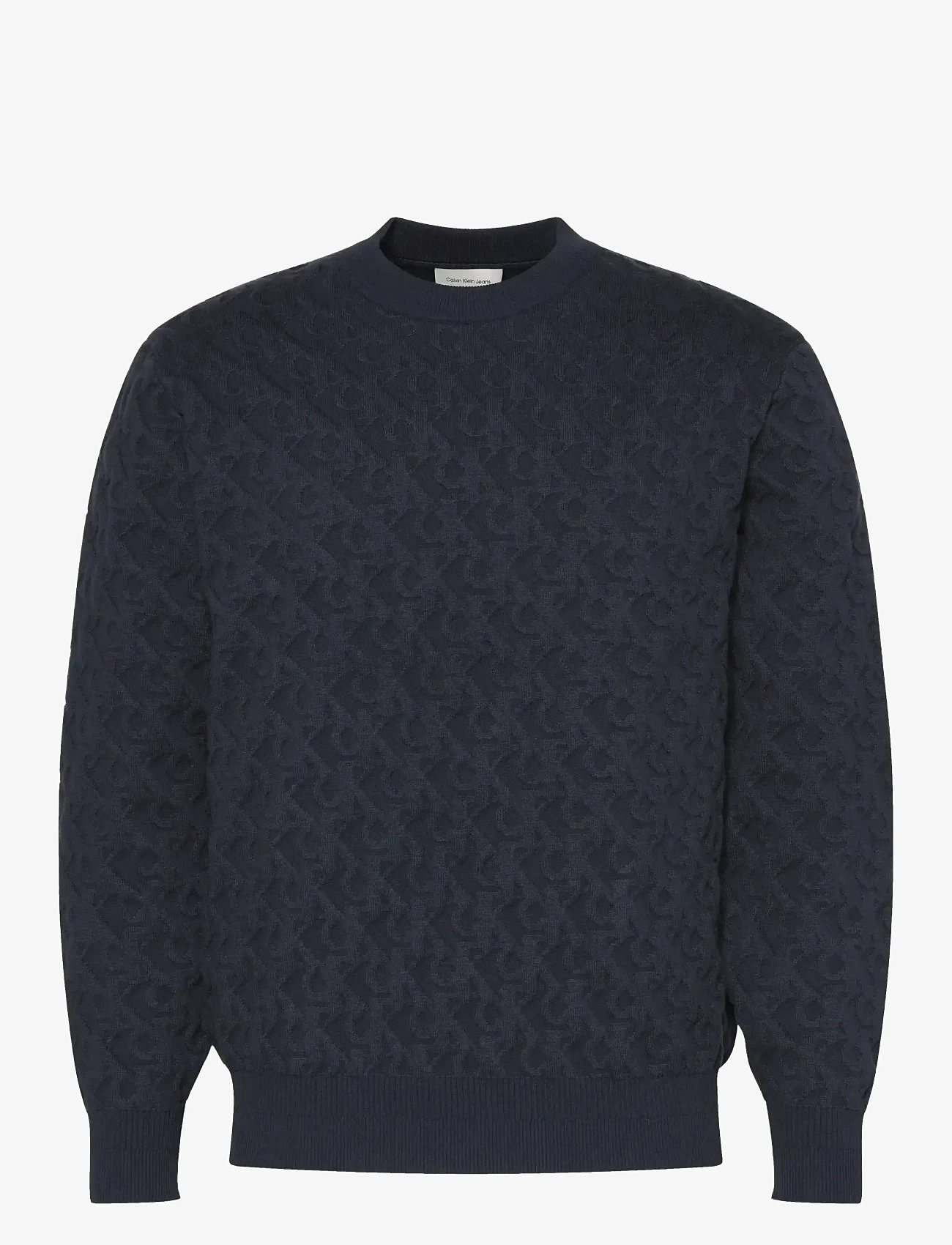 Calvin Klein Jeans - A - REL  AOP SWT - rundhalsad - night sky - 1