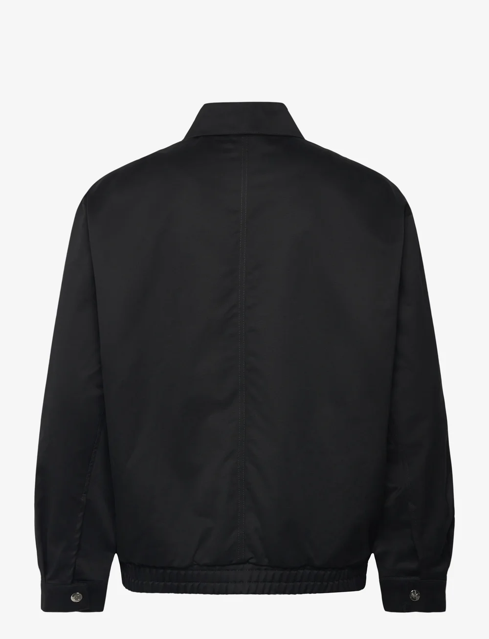 Calvin Klein Jeans - A- LS COTTON FZ BLOUSON JACKET - sügisjakid - black - 2