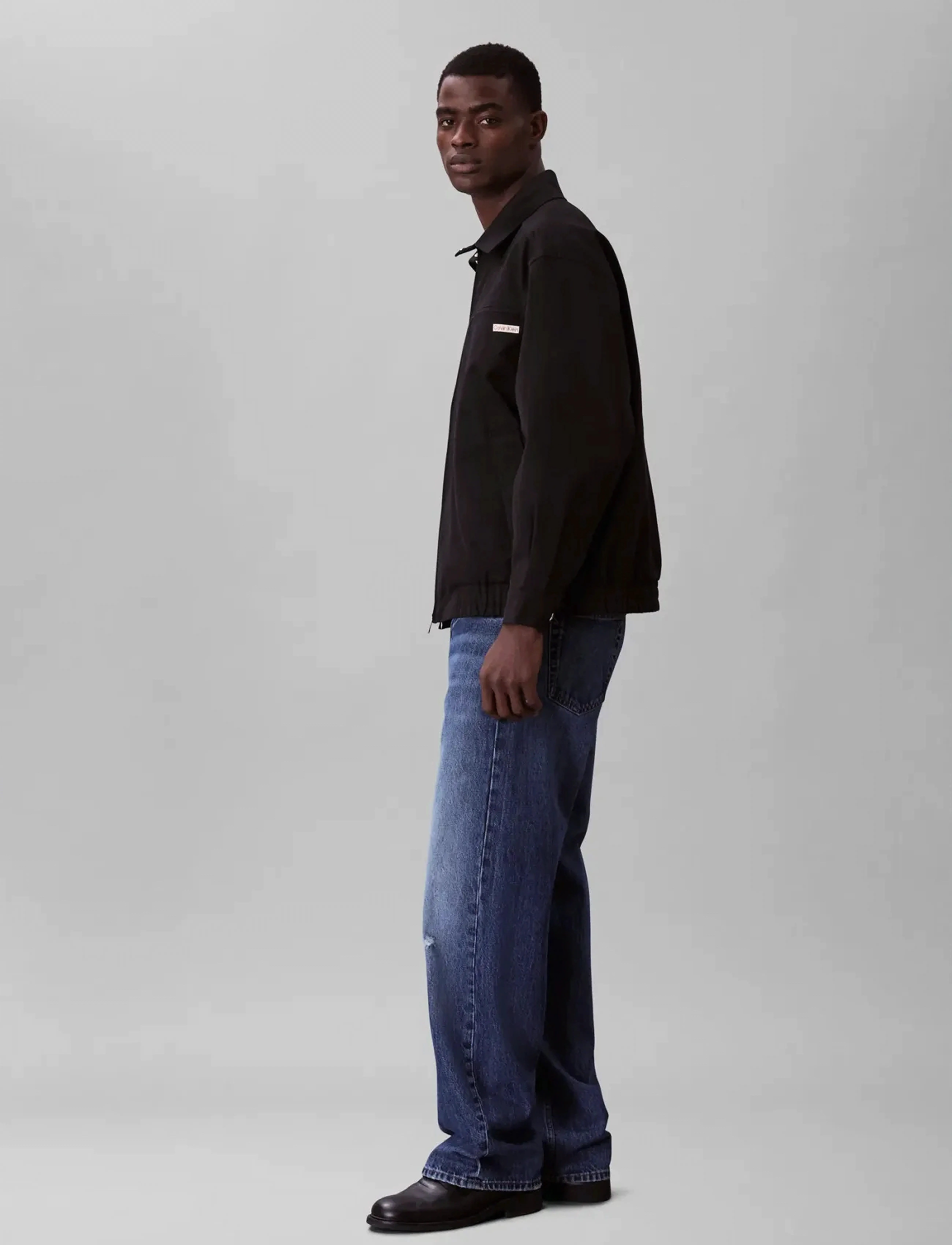 A- Ls Cotton Fz Blouson Jacket 5