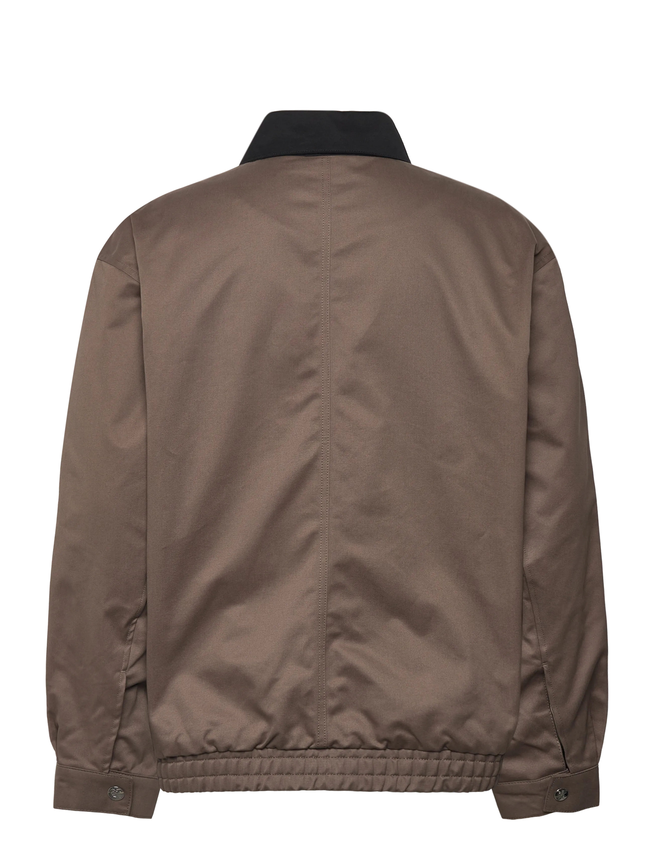 Calvin Klein Jeans - A- LS COTTON FZ BLOUSON JACKET - forårsjakker - morel - 2