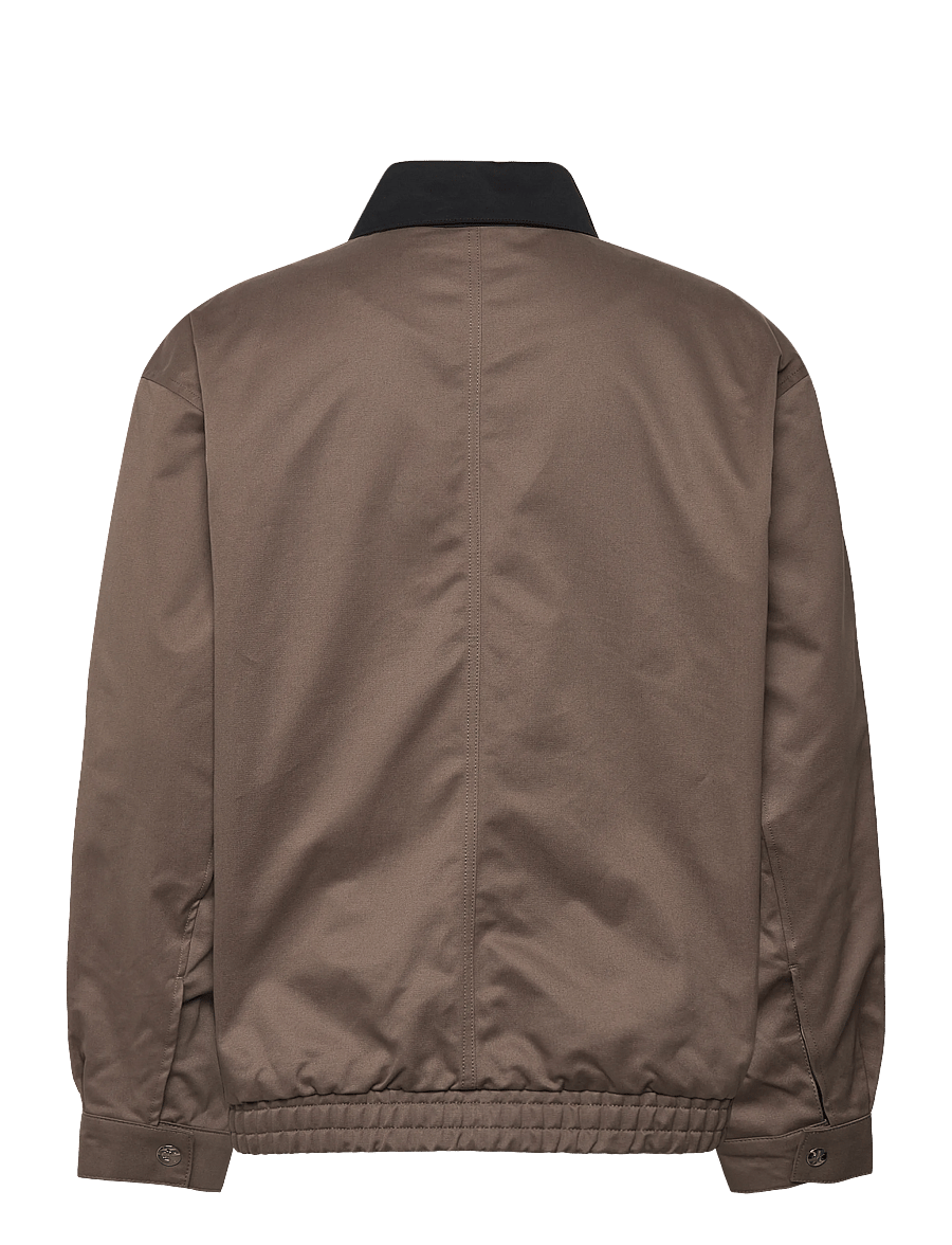 Calvin Klein Jeans - A- LS COTTON FZ BLOUSON JACKET - sügisjoped - morel - 2
