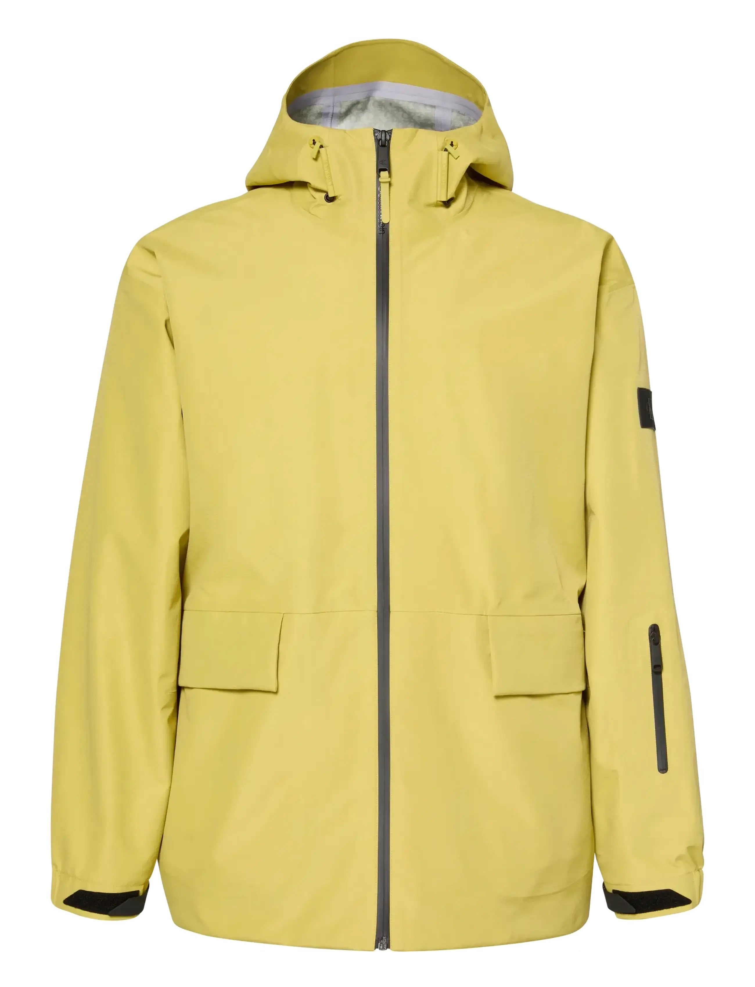Calvin Klein Jeans LS NYLON OXFORD RLXD SPORT JACKE - Regnkläder - SPANISH LIME / yellow