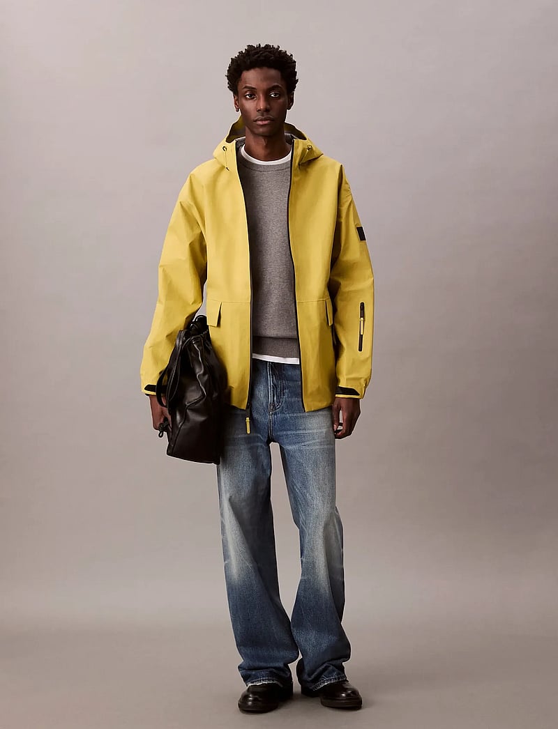 Calvin Klein Jeans - LS NYLON OXFORD RLXD SPORT JACKE - haustjakkar - spanish lime - 3