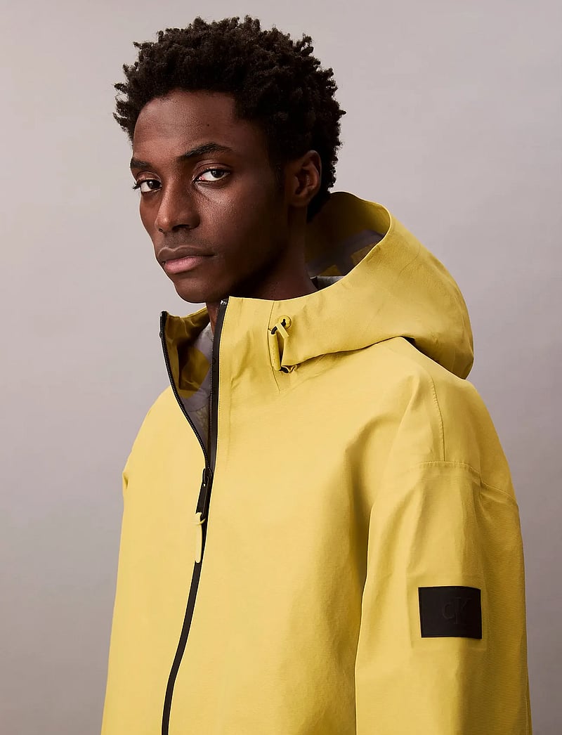 Calvin Klein Jeans - LS NYLON OXFORD RLXD SPORT JACKE - haustjakkar - spanish lime - 4