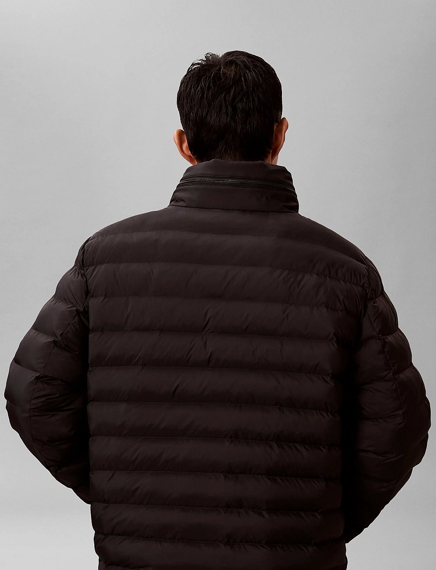 Calvin Klein Jeans - LS LTWT NYLON HD PUFFER JKT - forårsjakker - black - 2