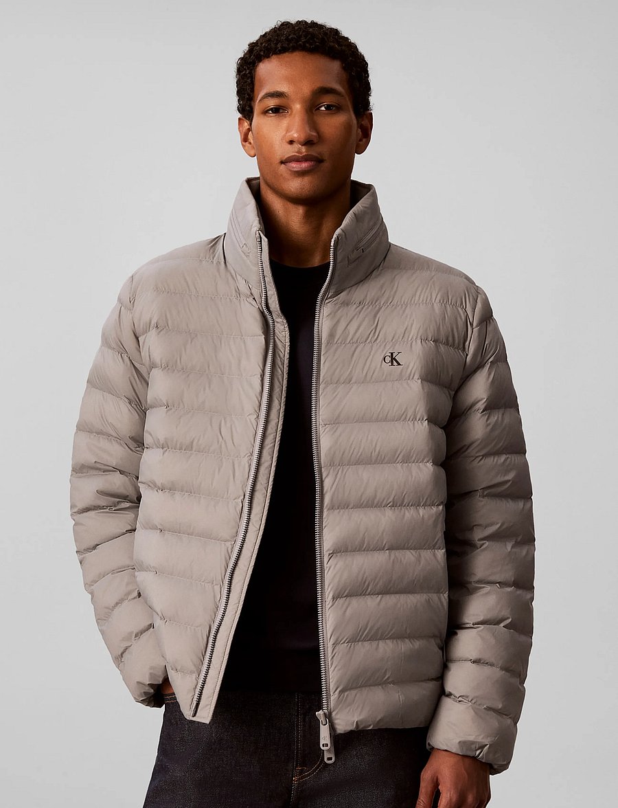 Calvin Klein Jeans - LS LTWT NYLON HD PUFFER JKT - daunenjacken - convoy - 3
