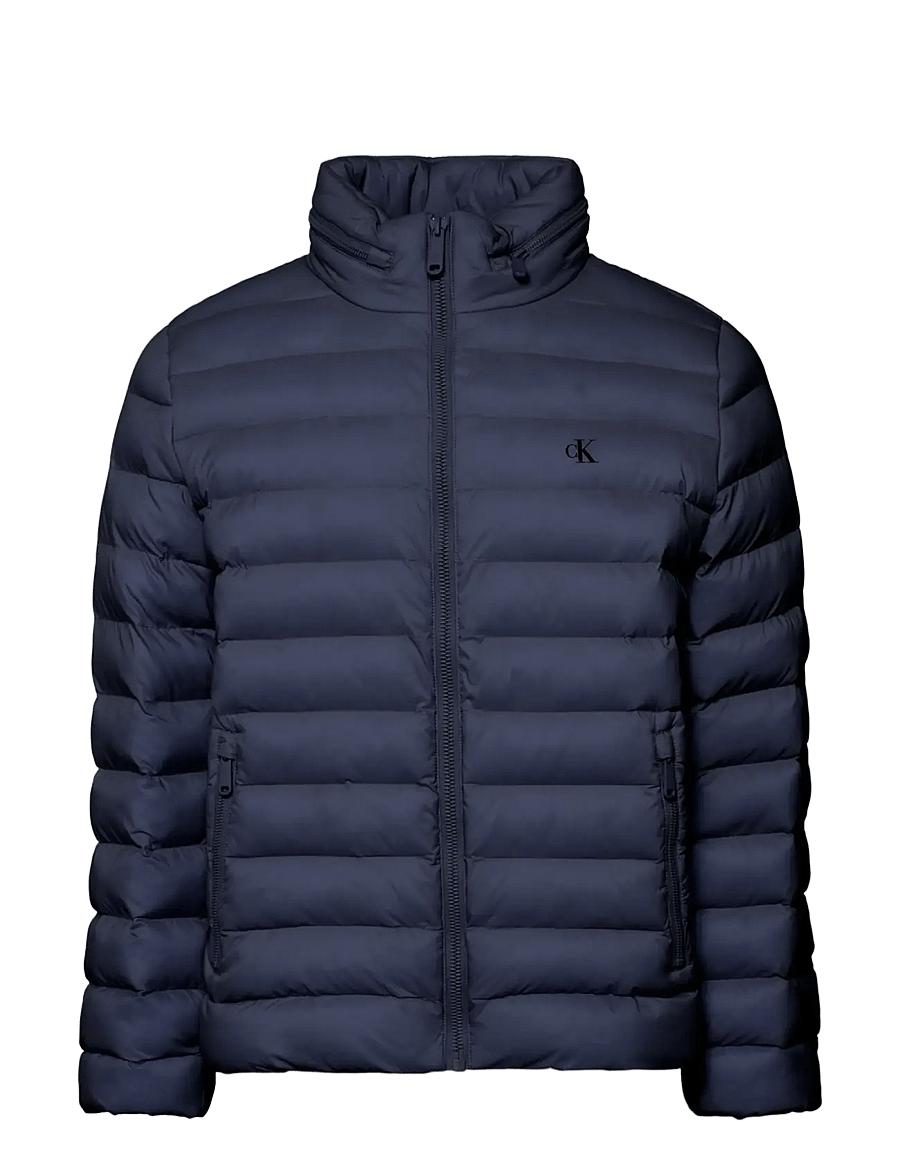 Calvin Klein Jeans - LS LTWT NYLON HD PUFFER JKT - spring jackets - dark sapphire - 2