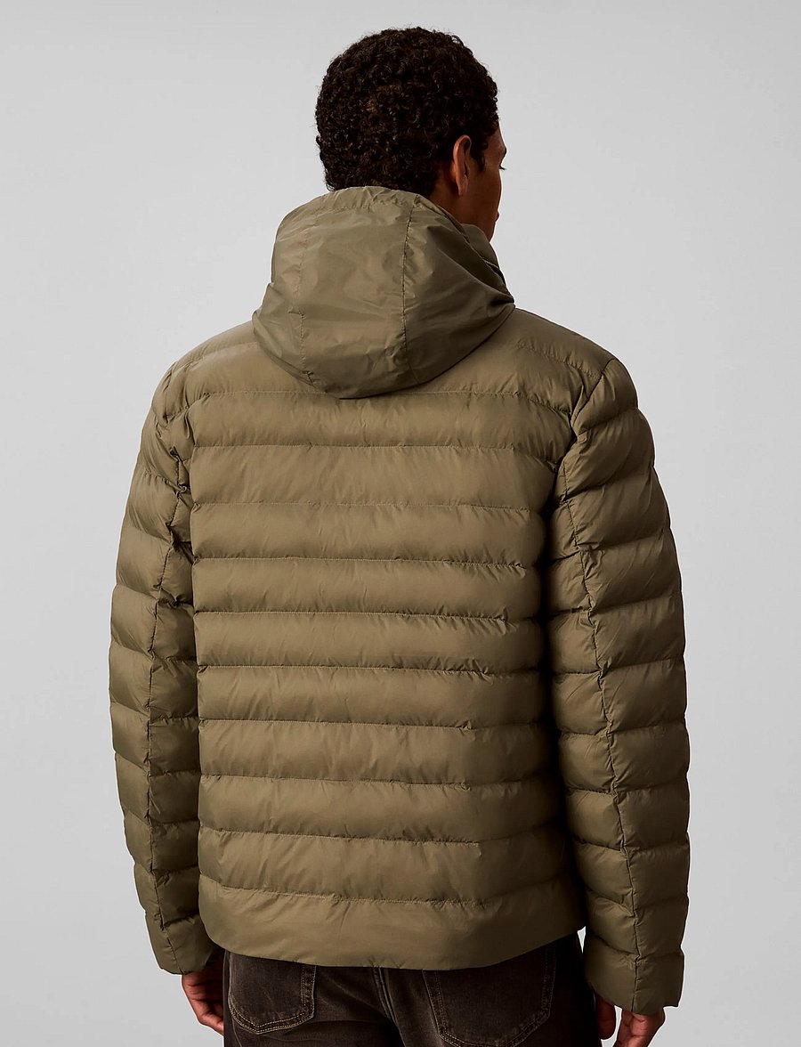 Calvin Klein Jeans - LS LTWT NYLON HD PUFFER JKT - daunenjacken - dusty olive - 2