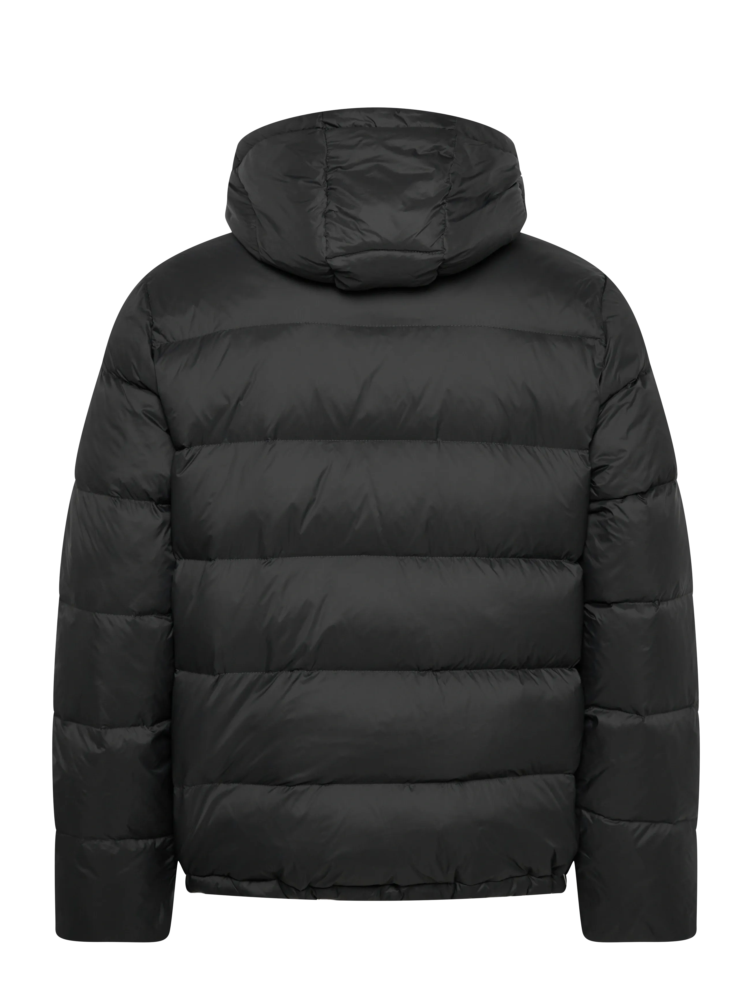 Calvin Klein Jeans - LS NYLON ZIP OFF HOOD DOWN PUFFE - voodriga joped - asphalt - 1