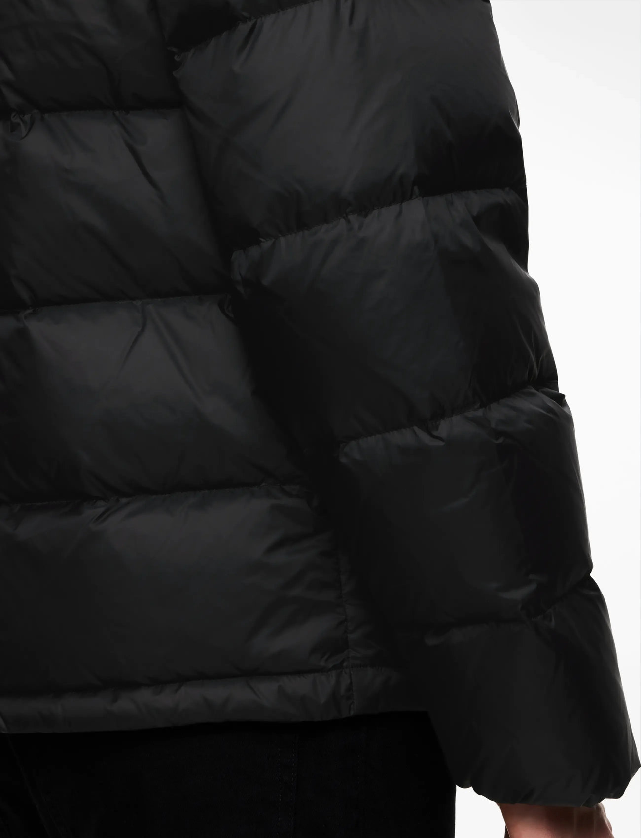 Calvin Klein Jeans - LS NYLON ZIP OFF HOOD DOWN PUFFE - vinterjakker - black - 5