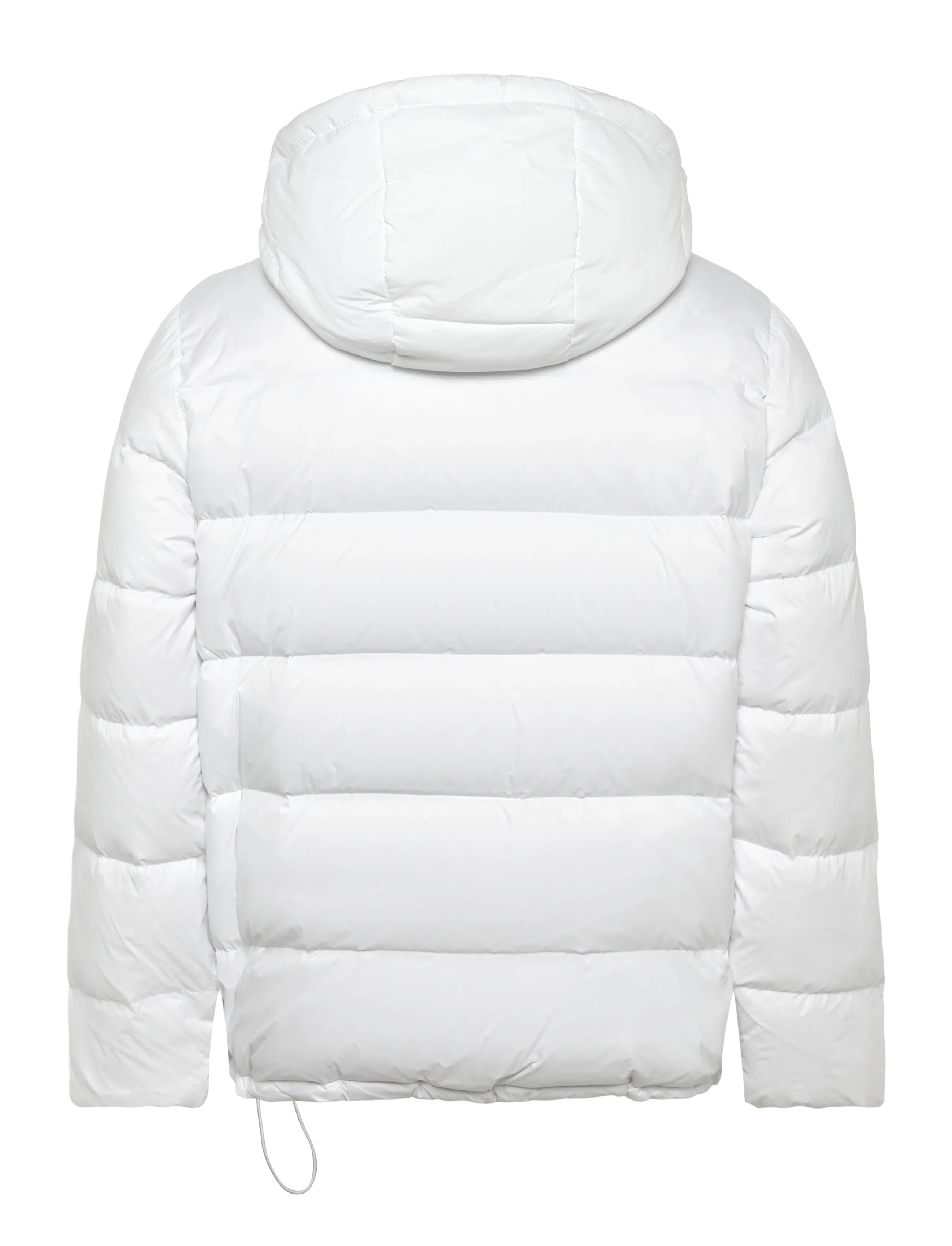Calvin Klein Jeans - LS NYLON ZIP OFF HOOD DOWN PUFFE - dunjakker - bright white - 1