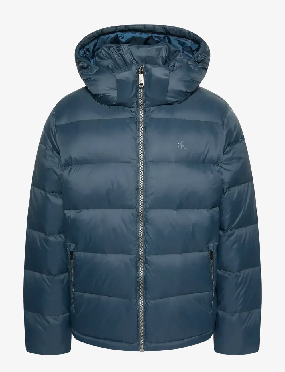 Calvin Klein Jeans - LS NYLON ZIP OFF HOOD DOWN PUFFE - winterjacken - ink - 1