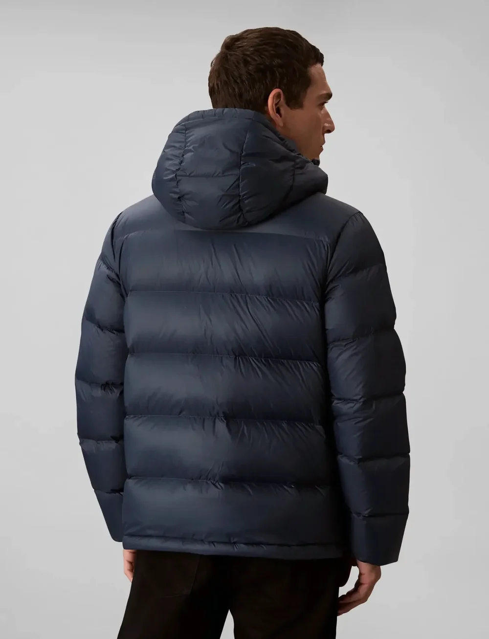 Calvin Klein Jeans - LS NYLON ZIP OFF HOOD DOWN PUFFE - winterjacken - ink - 5