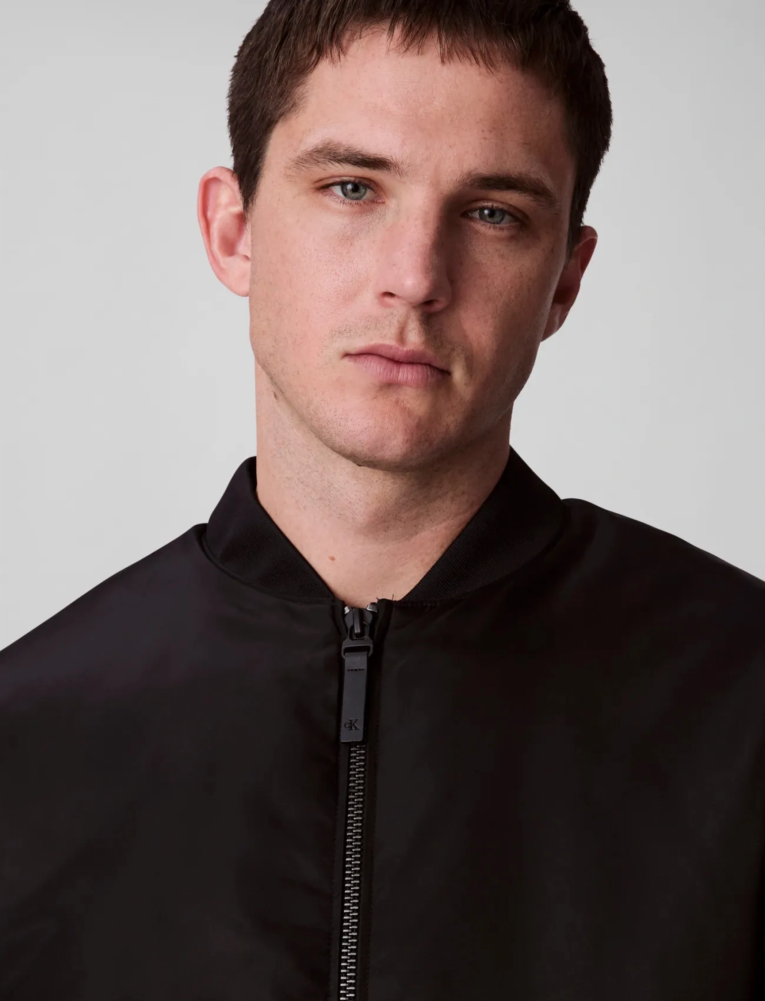 Calvin Klein Jeans - LS NYLON BOMBER JACKET - kevadjoped - black - 5