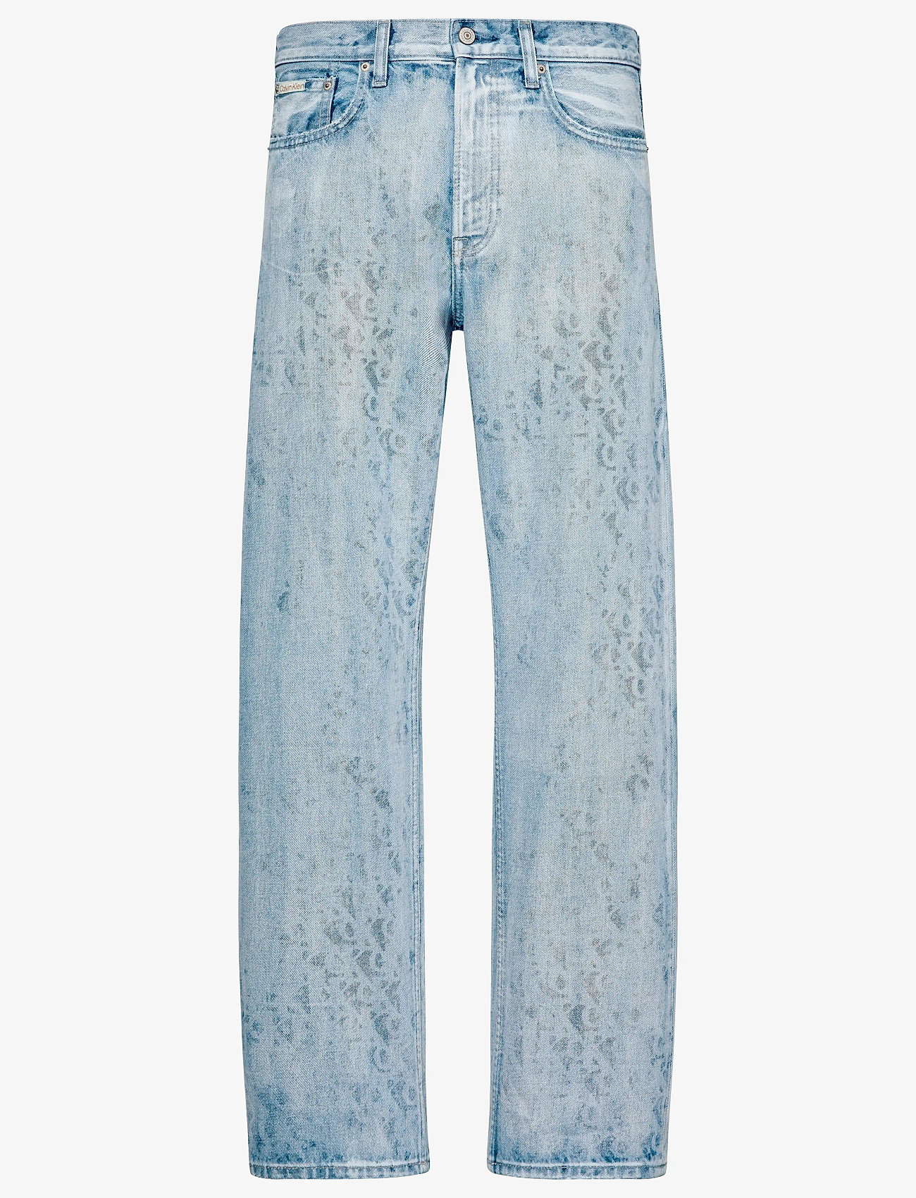 Calvin Klein Jeans - 90S STRGHT CK BLUE PAVEMENT AOP - regular jeans - ck blue pavement aop - 0