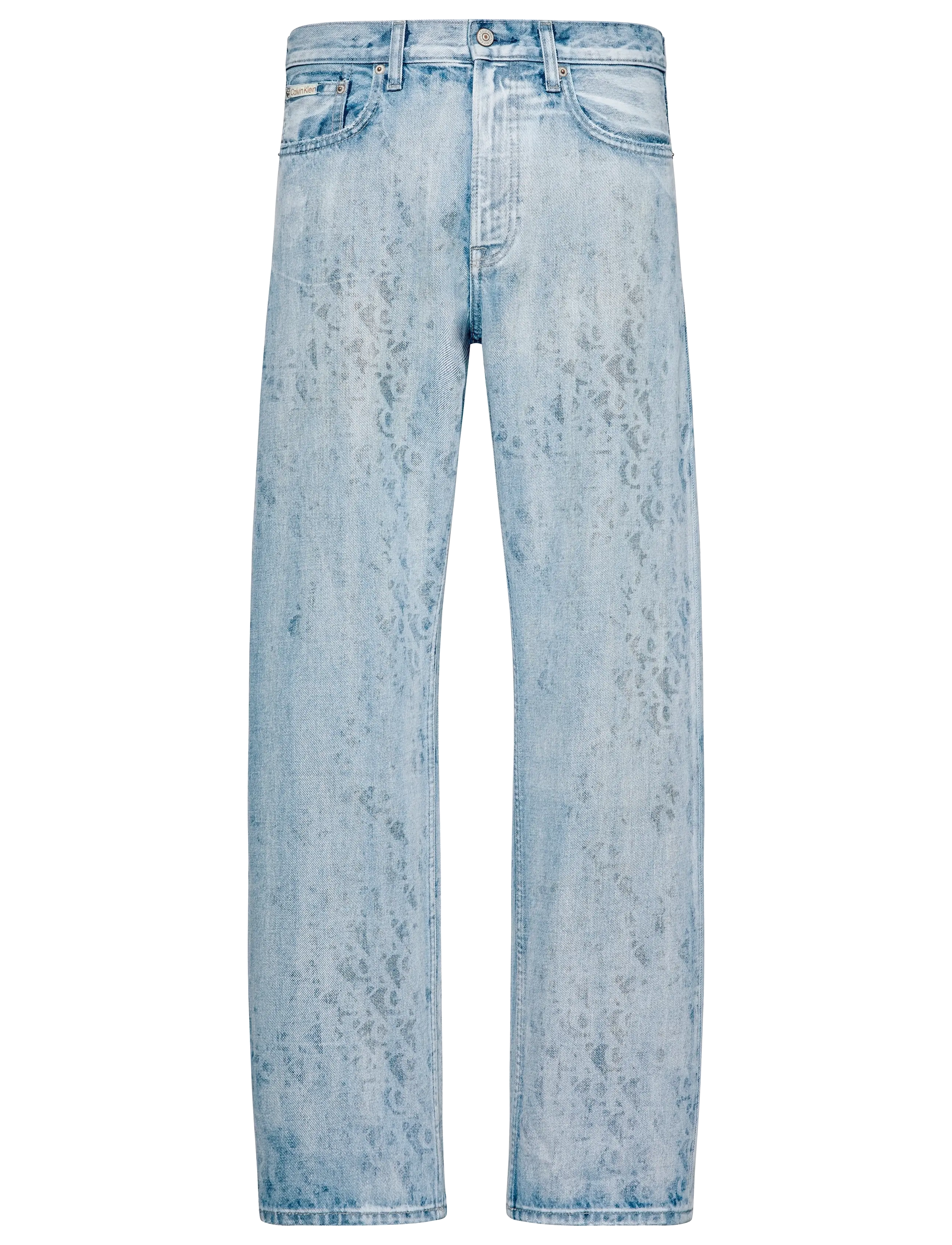 Calvin Klein Jeans 90S STRGHT CK BLUE PAVEMENT AOP - Jeans - CK BLUE PAVEMENT AOP / blue