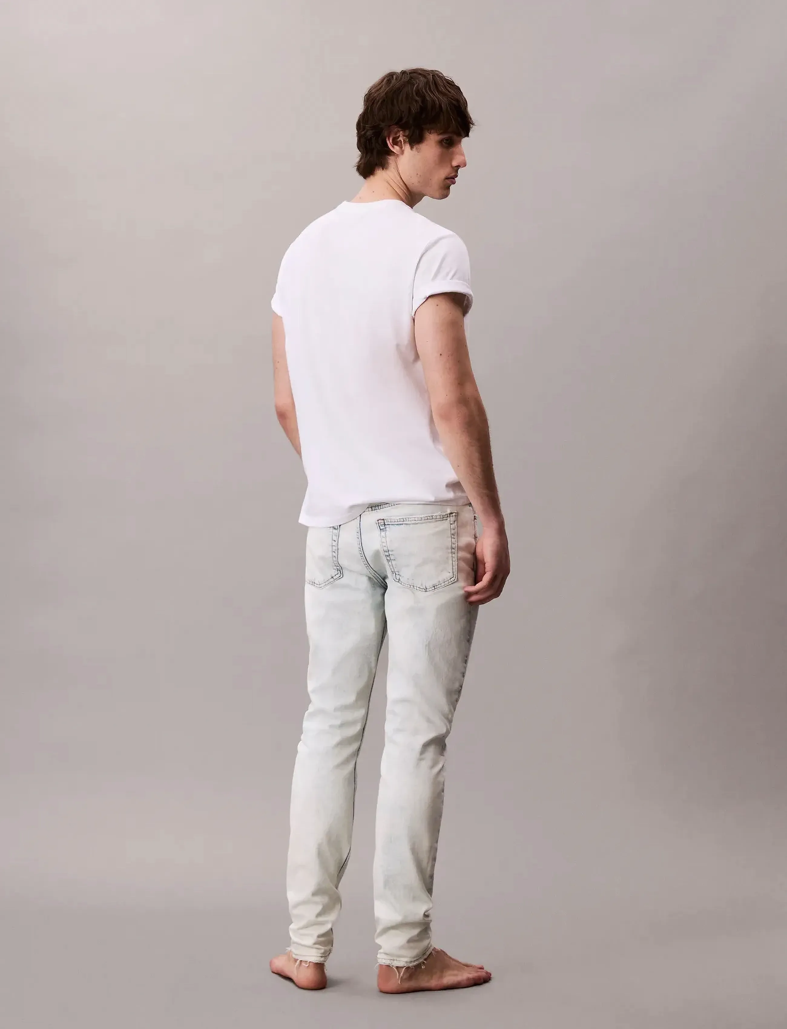 Calvin Klein Jeans - SLIM TAPER LT WT ICE BREAKER JEA - tapered jeans - ice breaker - 2