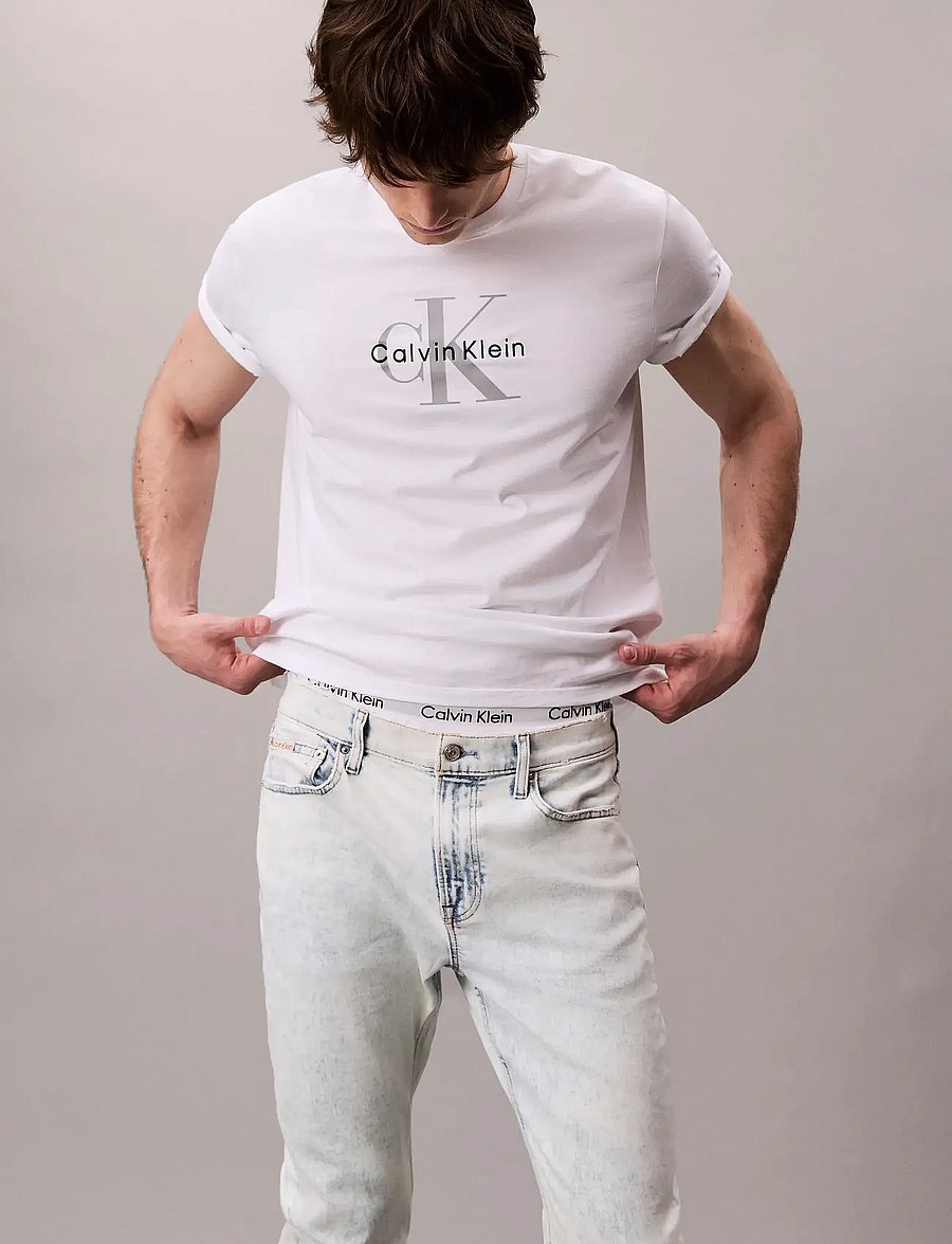 Calvin Klein Jeans - SLIM TAPER LT WT ICE BREAKER JEA - tapered jeans - ice breaker - 3