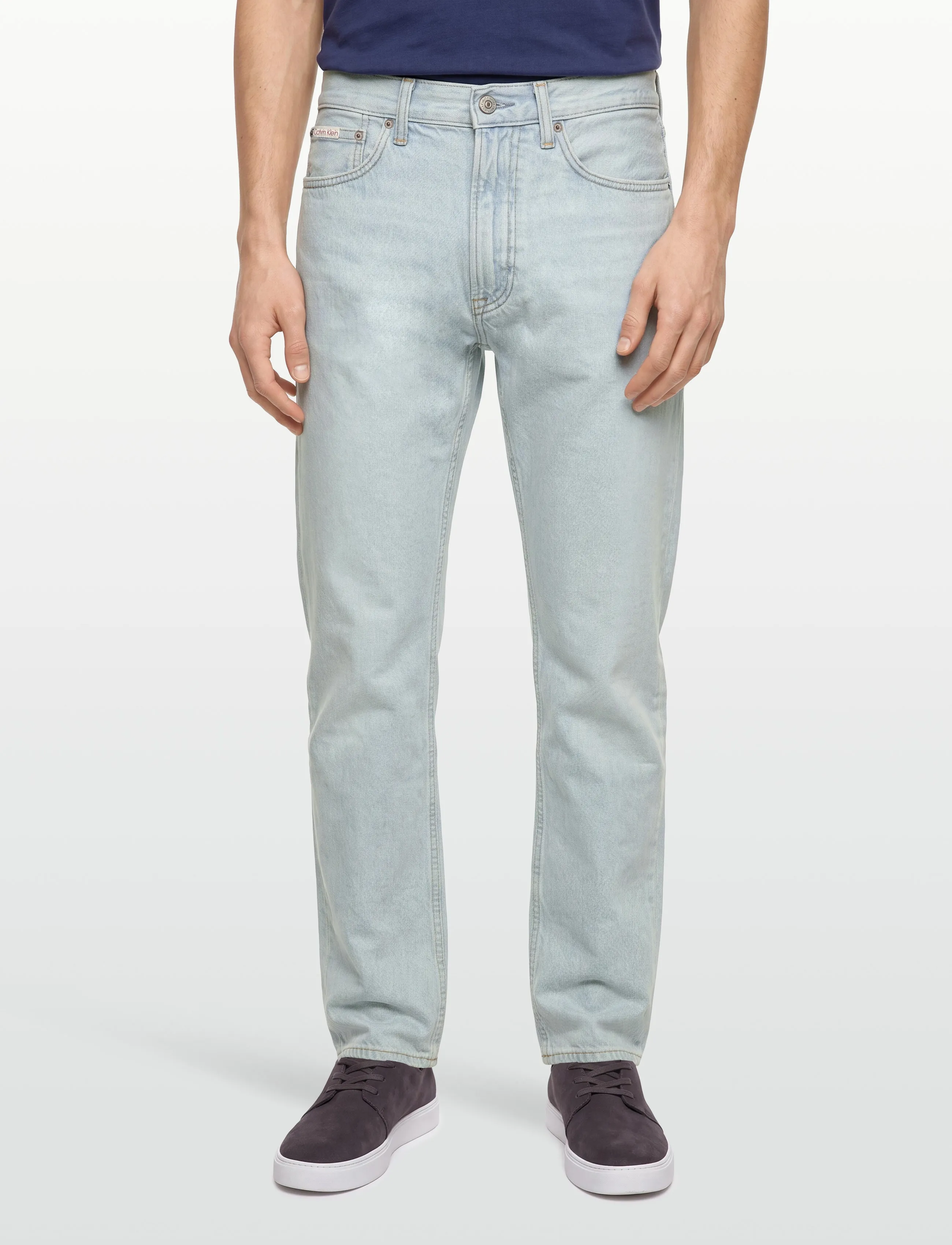 Calvin Klein Jeans - STNDRD STRGHT LT WT STATIC LIGHT - regular jeans - static light - 3