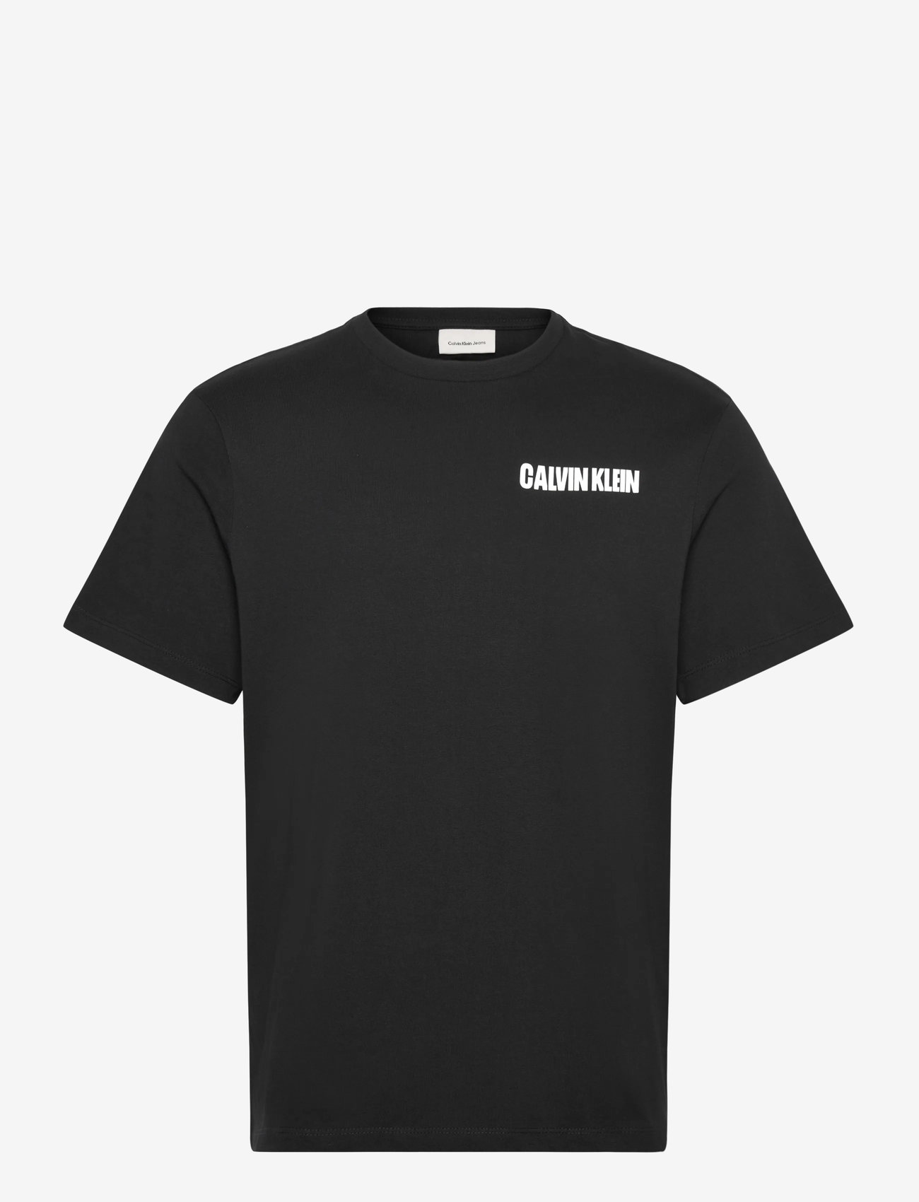 Calvin Klein Jeans - SS 20s CALVIN LINE 3DBOX GRAPHIC - kortärmade t-shirts - black - 1