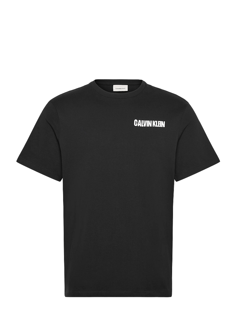 Calvin Klein Jeans - SS 20s CALVIN LINE 3DBOX GRAPHIC - short-sleeved t-shirts - black - 1