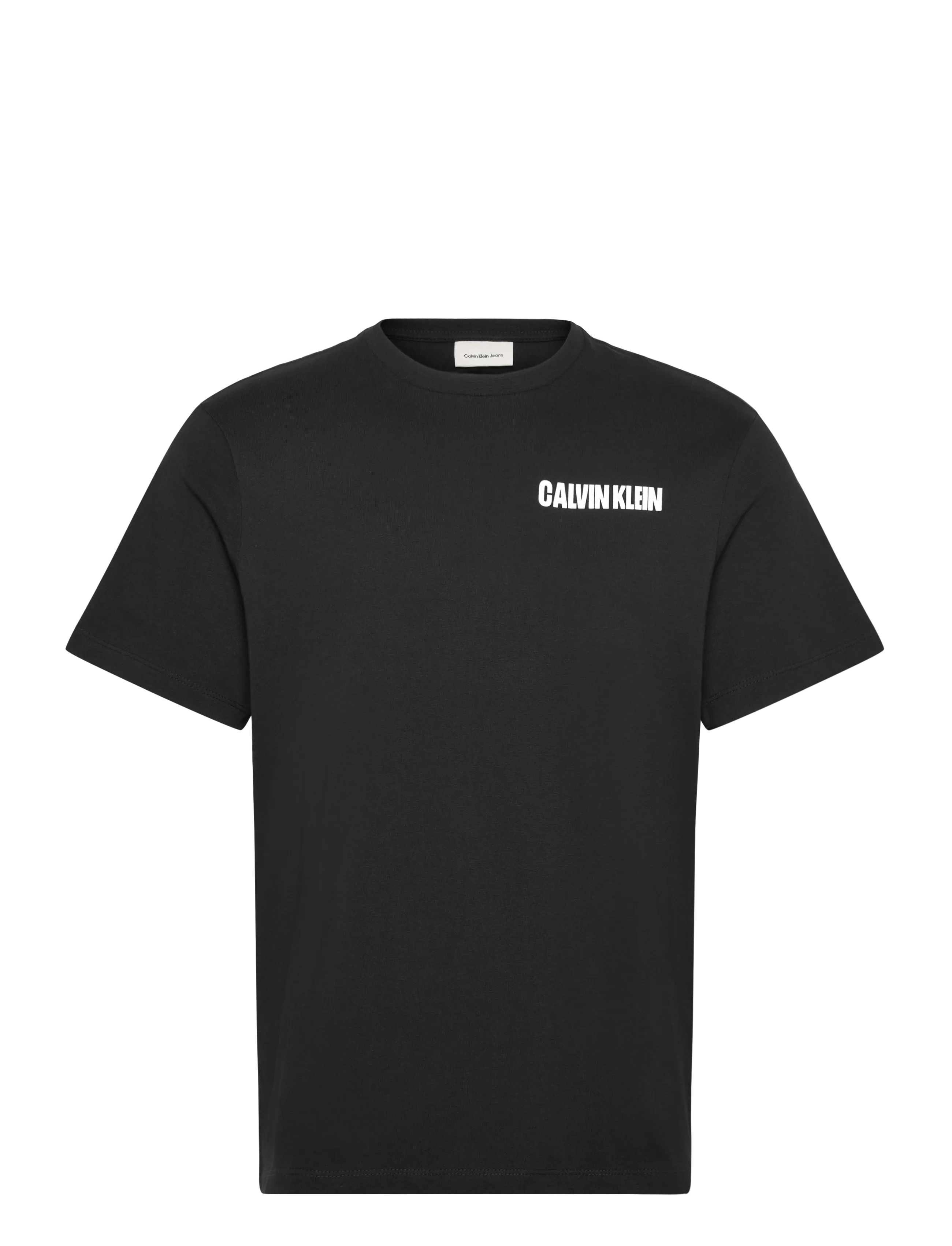 Calvin Klein Jeans SS 20s CALVIN LINE 3DBOX GRAPHIC - T-särgid - BLACK / black