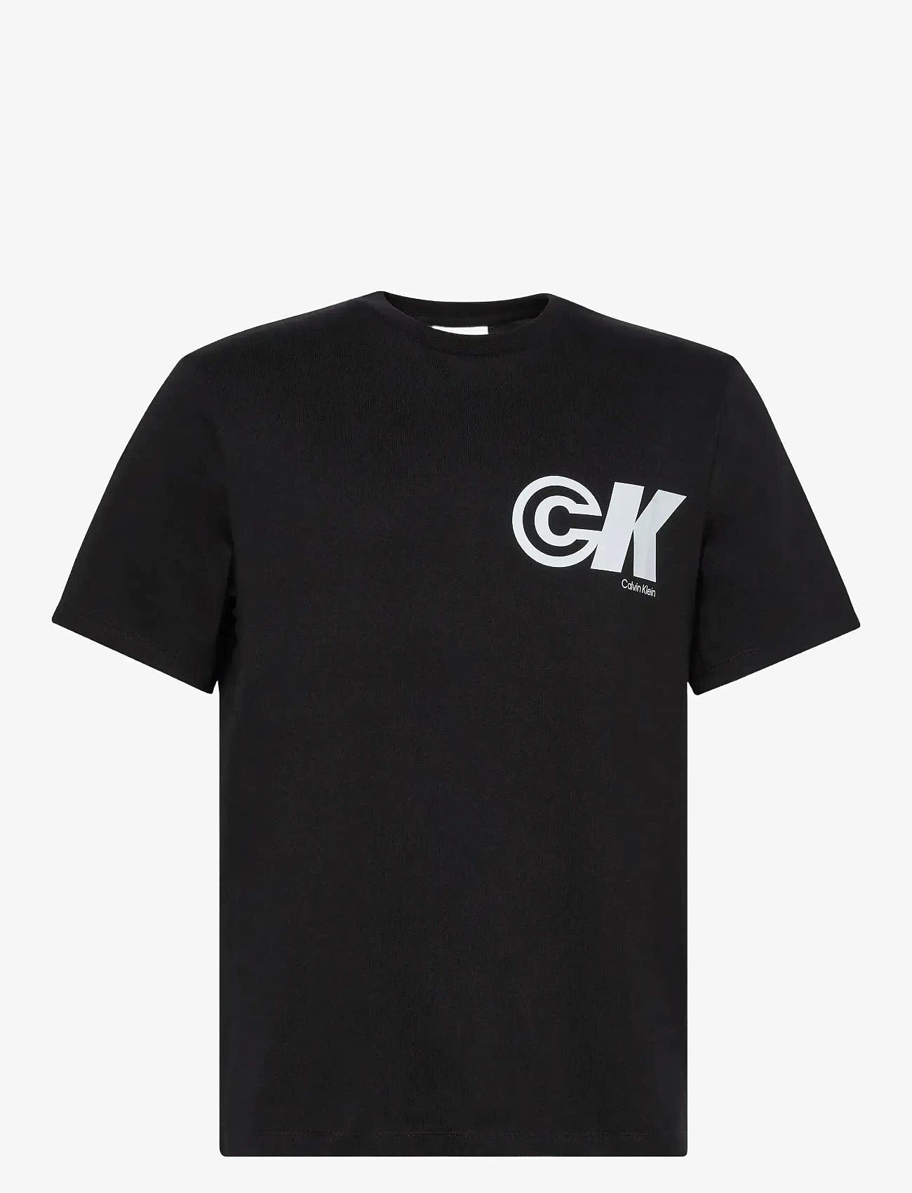 Calvin Klein Jeans - SS 20S CK SPORT LOGO GRAPHIC TEE - kortærmede t-shirts - black - 0