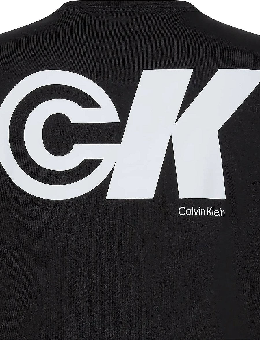 Calvin Klein Jeans - SS 20S CK SPORT LOGO GRAPHIC TEE - kortärmade t-shirts - black - 2