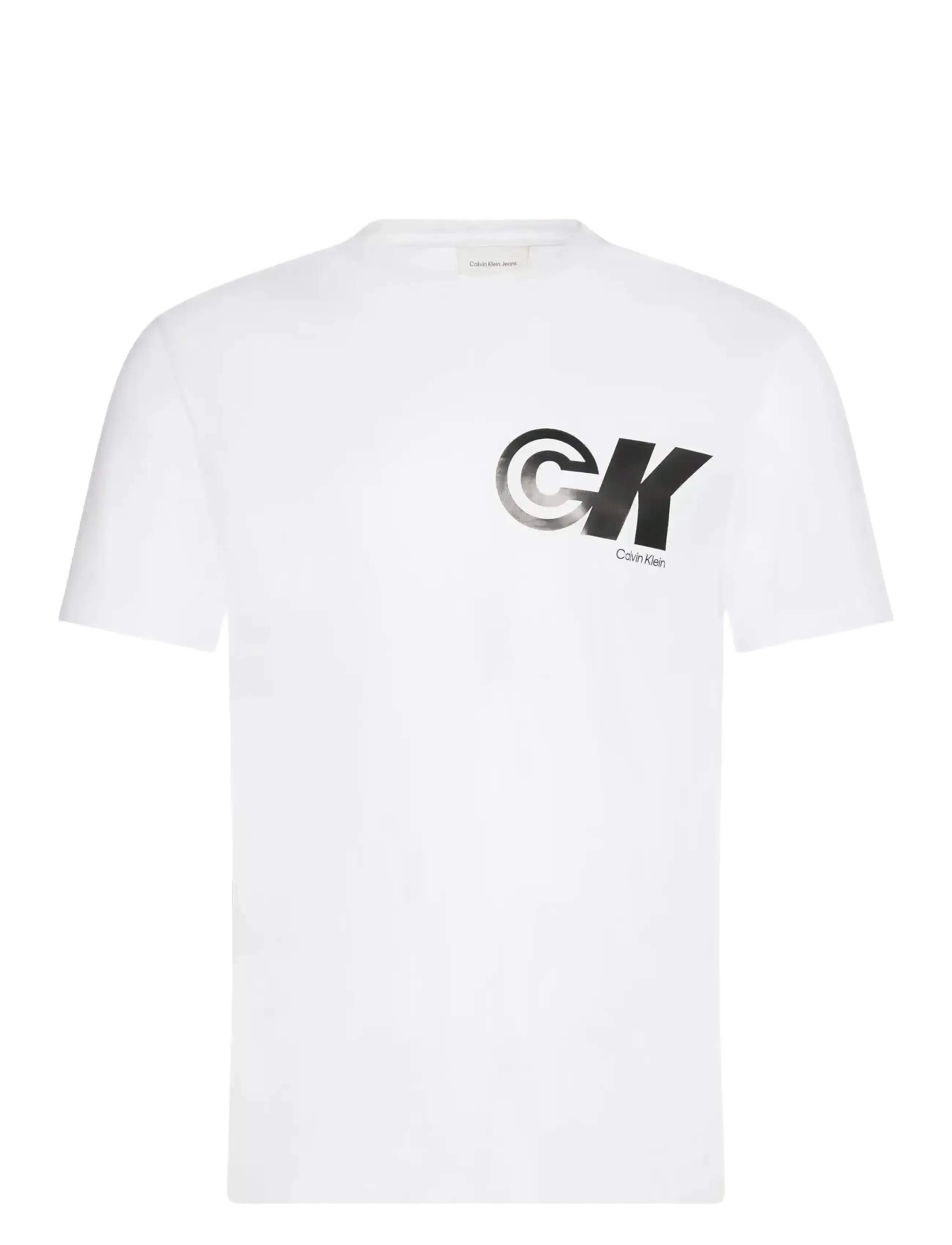 Calvin Klein Jeans SS 20S CK SPORT LOGO GRAPHIC TEE - T-särgid - BRILLIANT WHITE / white