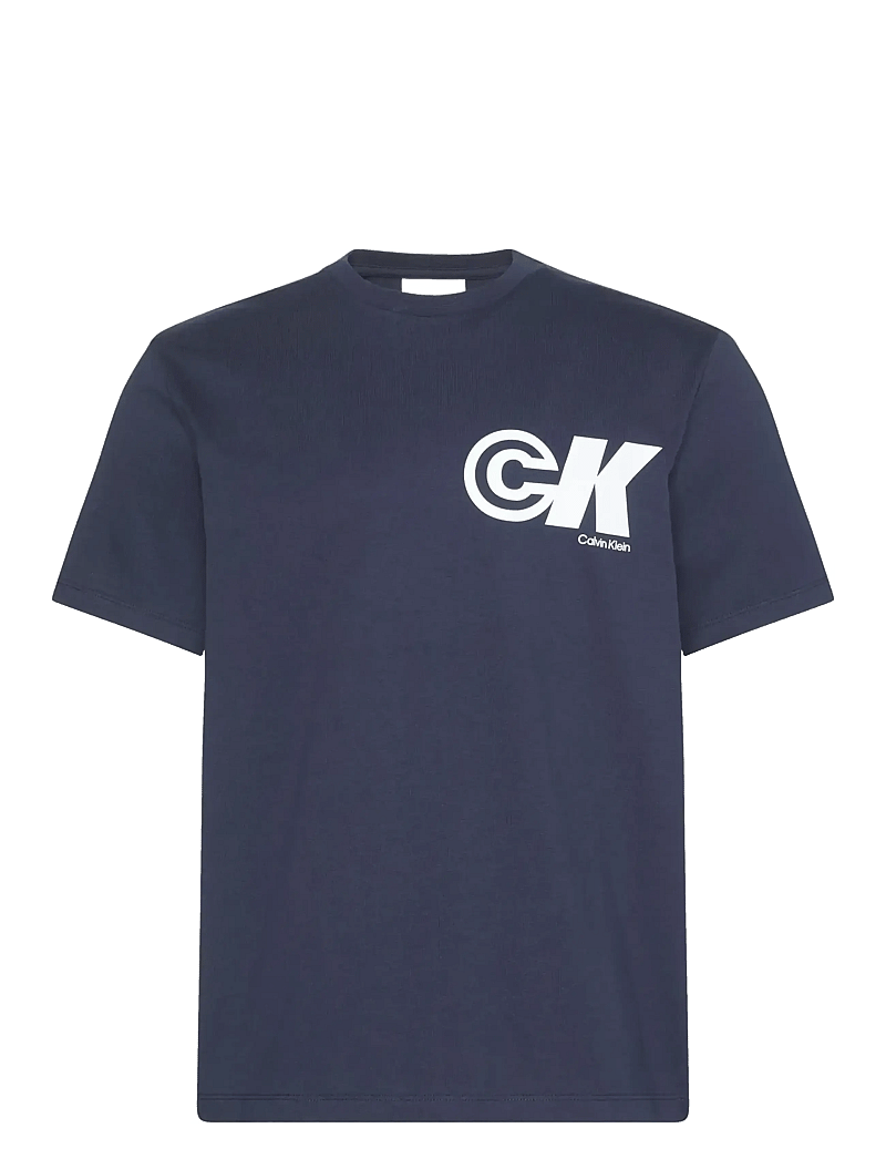 Calvin Klein Jeans - SS 20S CK SPORT LOGO GRAPHIC TEE - kurzärmelig - dark sapphire - 1
