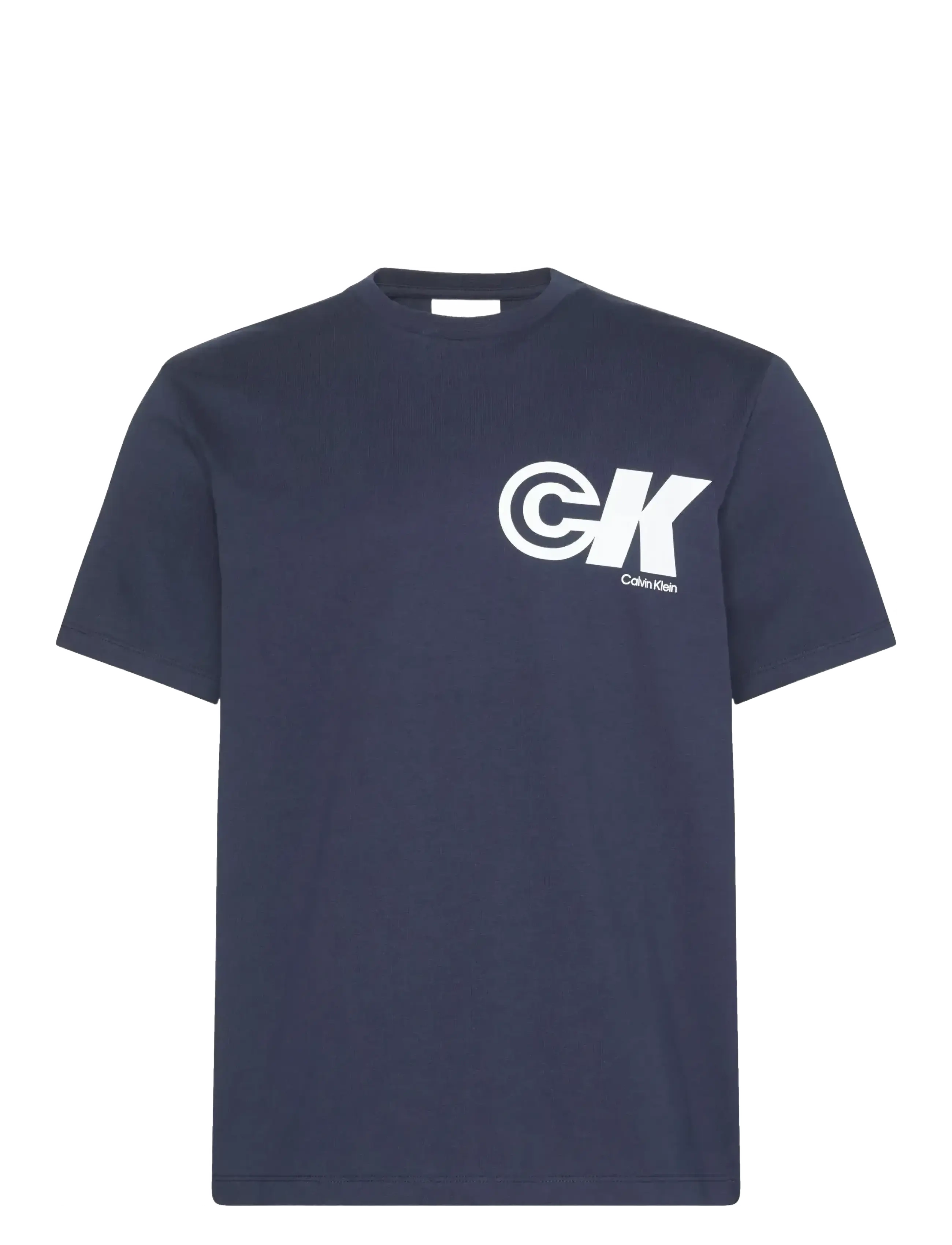 Calvin Klein Jeans SS 20S CK SPORT LOGO GRAPHIC TEE - T-särgid - DARK SAPPHIRE / navy