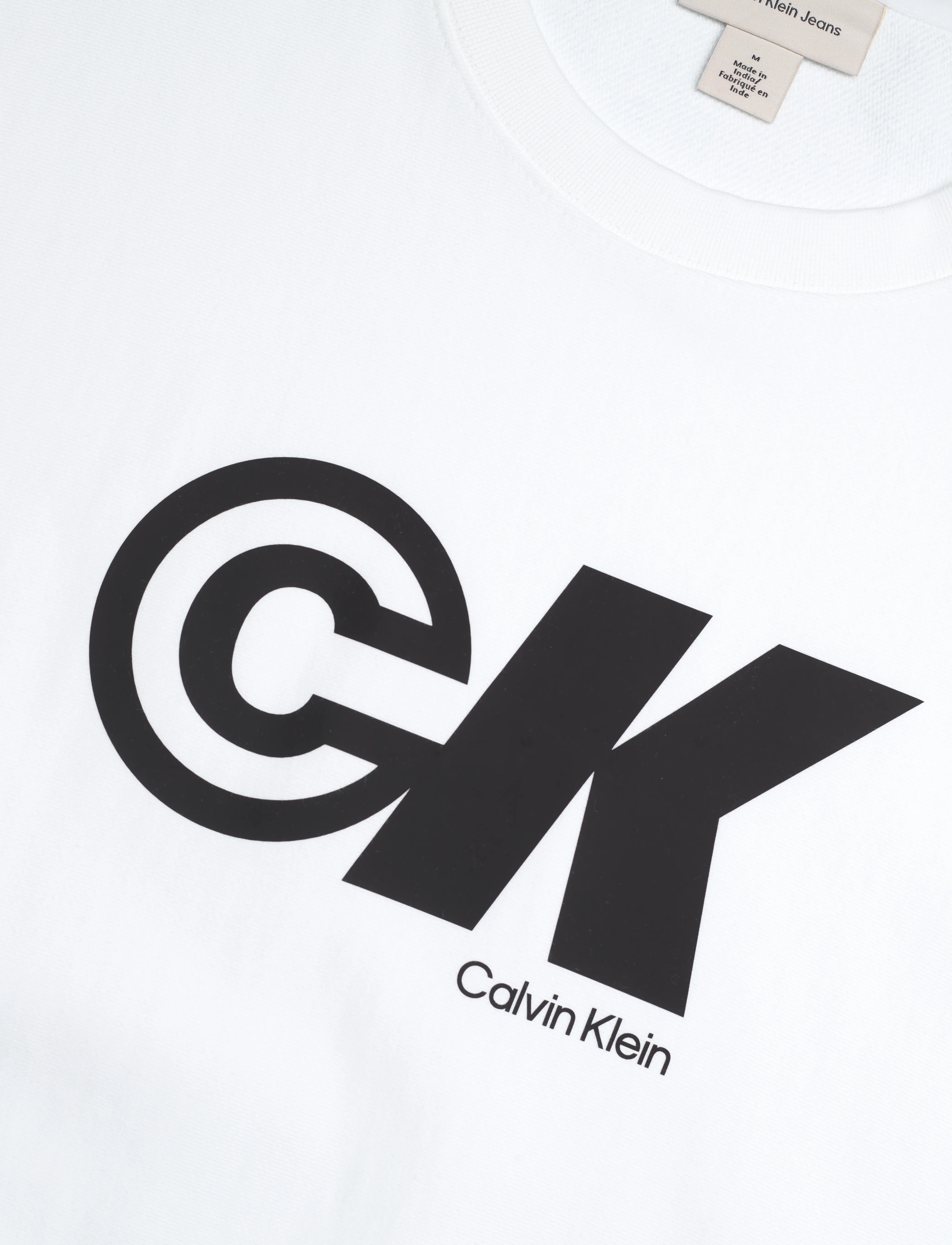 Calvin Klein Jeans - PREMIUM TERRY CK SPORT GRAPHIC C - truien - bright white - 2