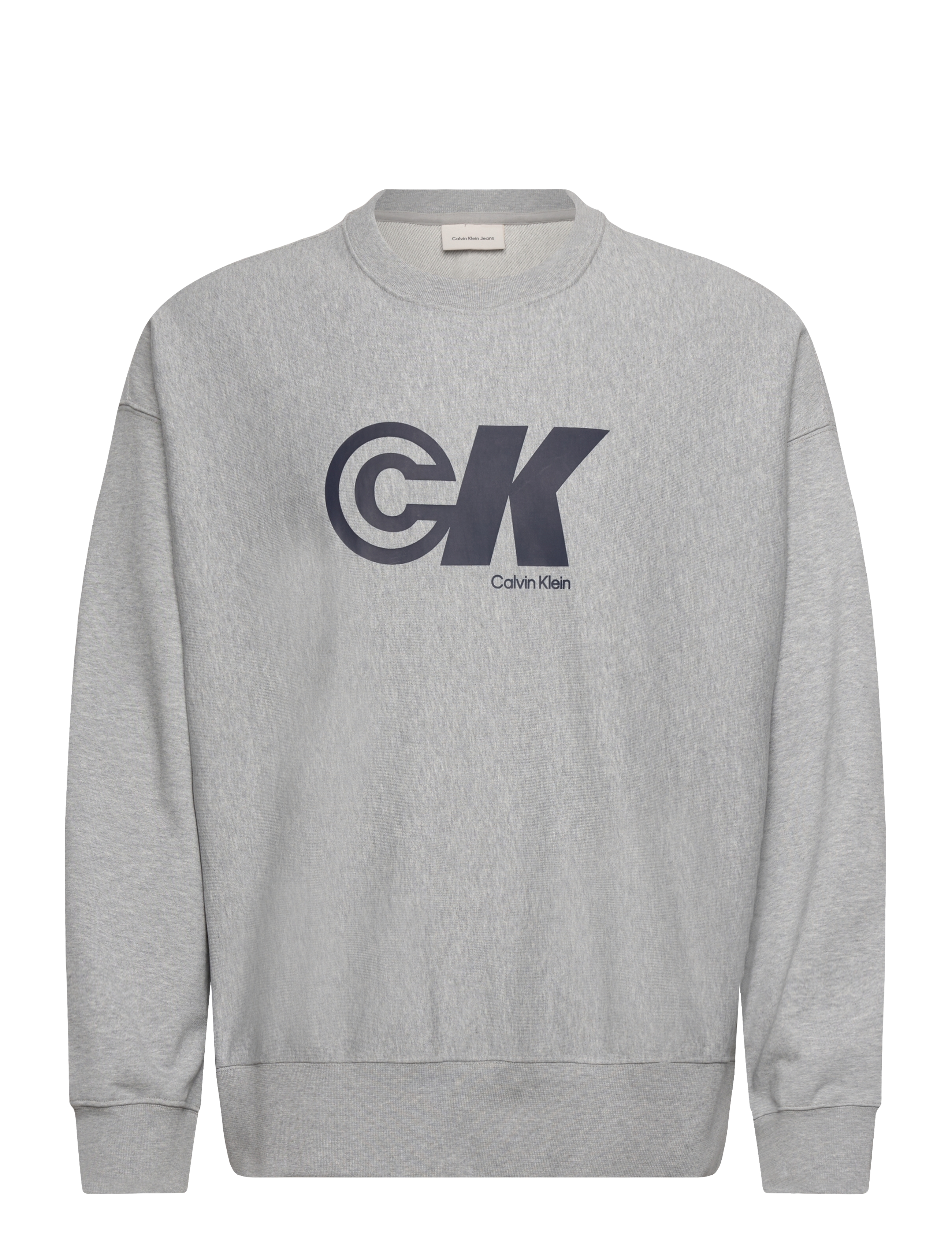 Calvin Klein Jeans PREMIUM TERRY CK SPORT GRAPHIC C - Calvin Klein Jeans - HEROIC GREY HTR / grey