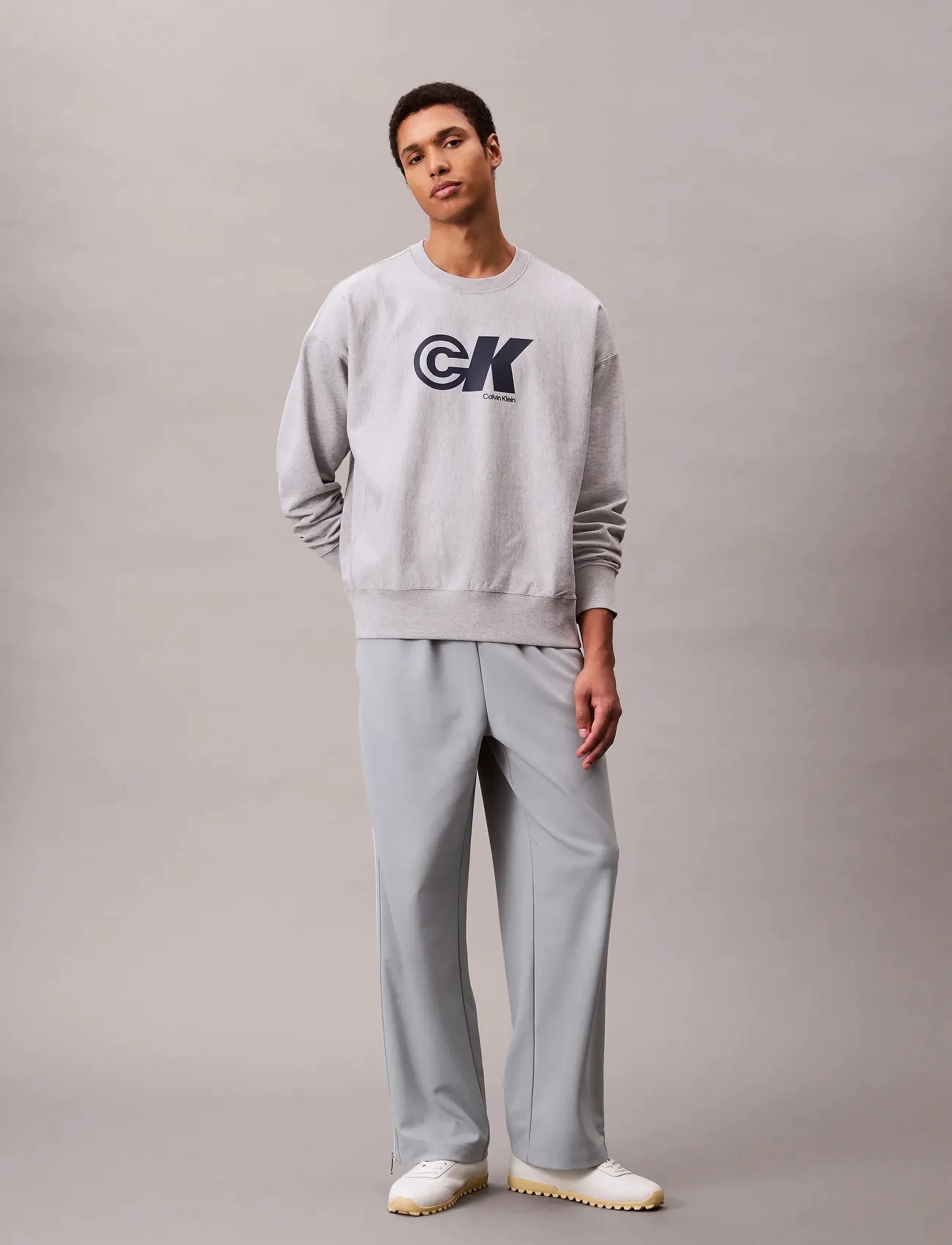 Calvin Klein Jeans - PREMIUM TERRY CK SPORT GRAPHIC C - shop efter stil - heroic grey htr - 4