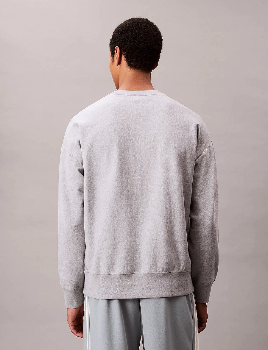 Calvin Klein Jeans - PREMIUM TERRY CK SPORT GRAPHIC C - sweatshirts - heroic grey htr - 5