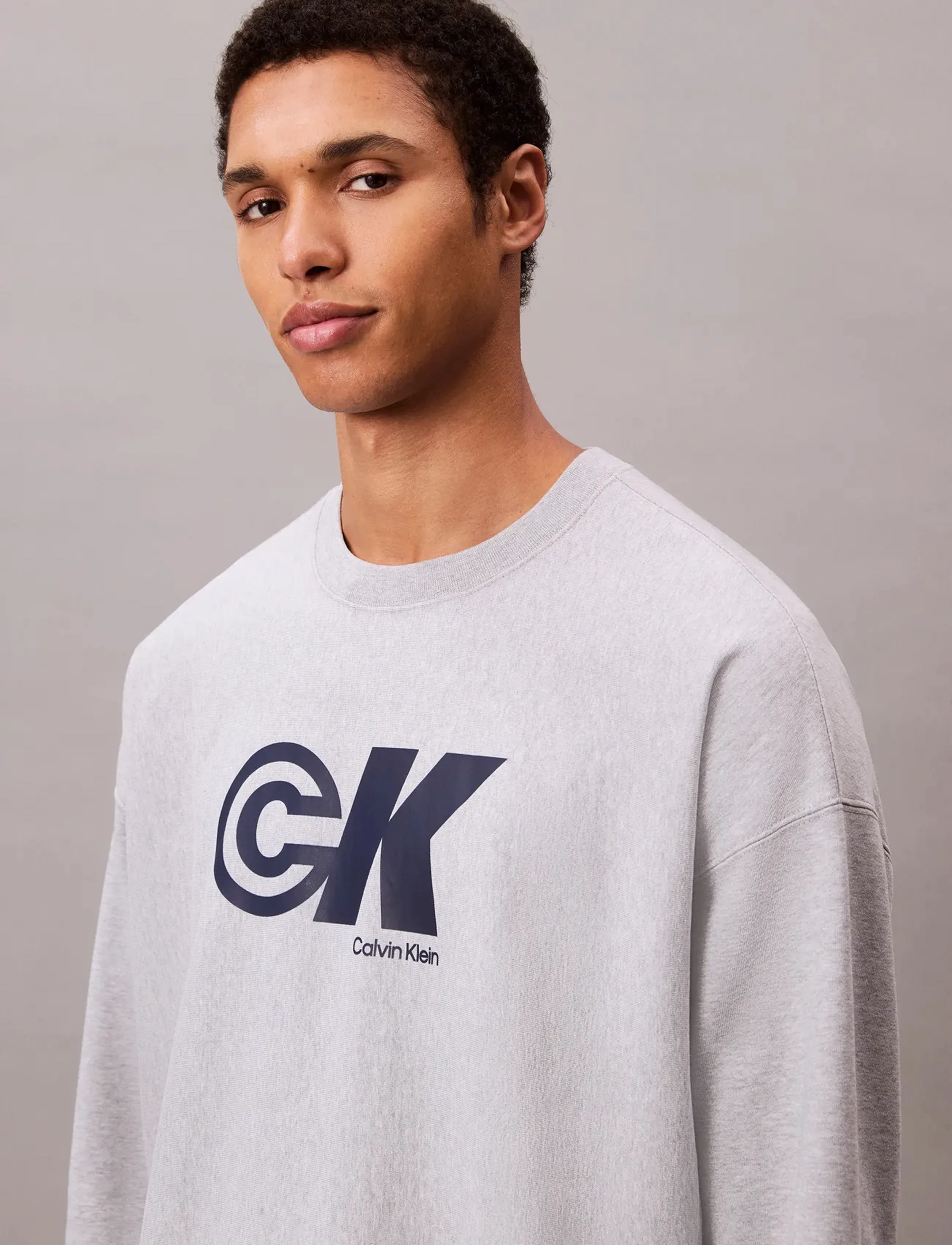 Calvin Klein Jeans Premium Terry Ck Sport Graphic C sweatshirts herr – bild 5
