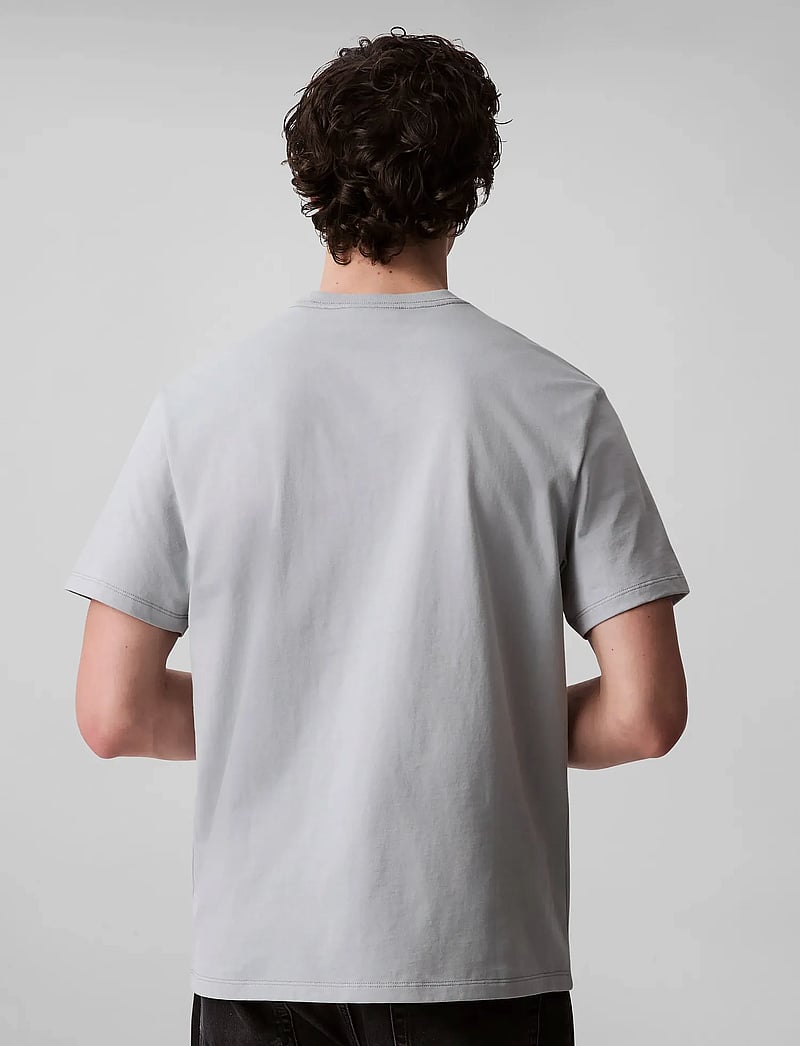 Calvin Klein Jeans - SS 20S CK MACRO AOP PUFF GRAPHIC - short-sleeved t-shirts - quarry - 4