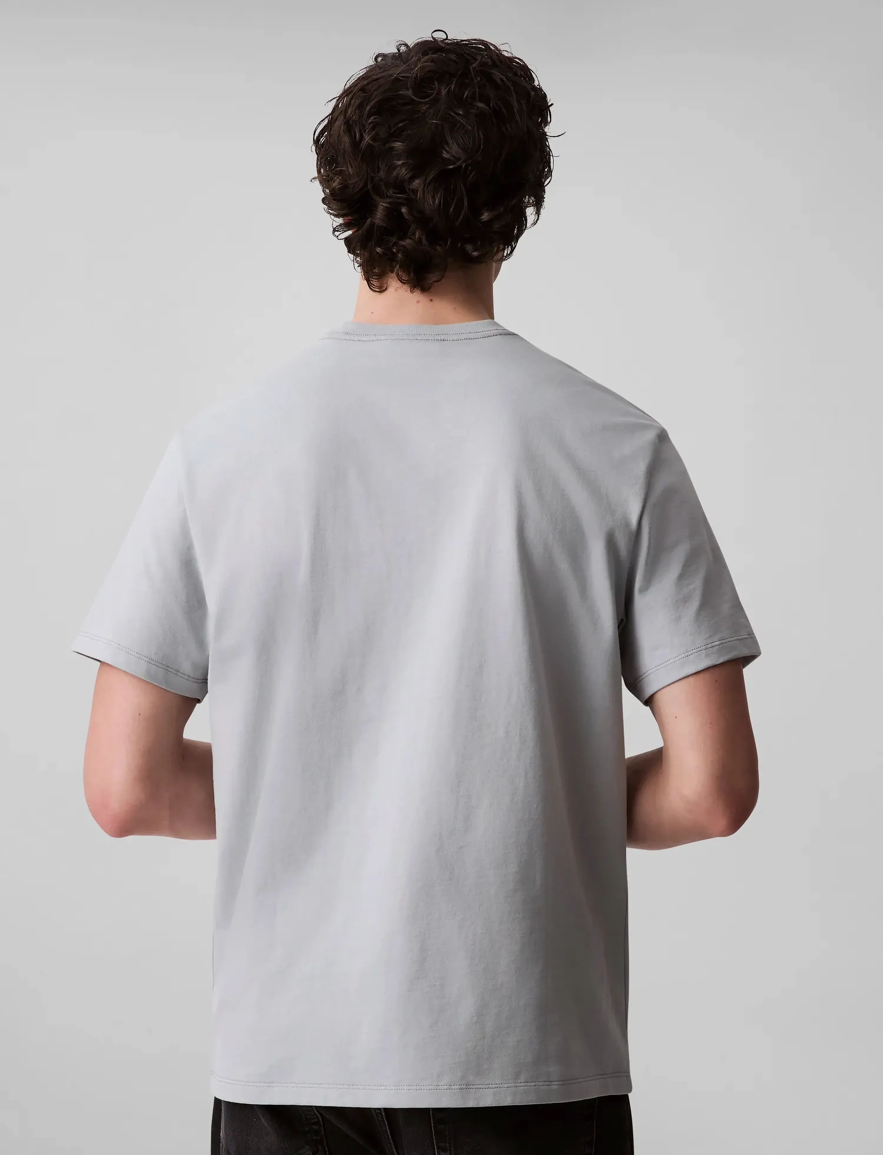 Calvin Klein Jeans - SS 20S CK MACRO AOP PUFF GRAPHIC - stutterma bolir - quarry - 4