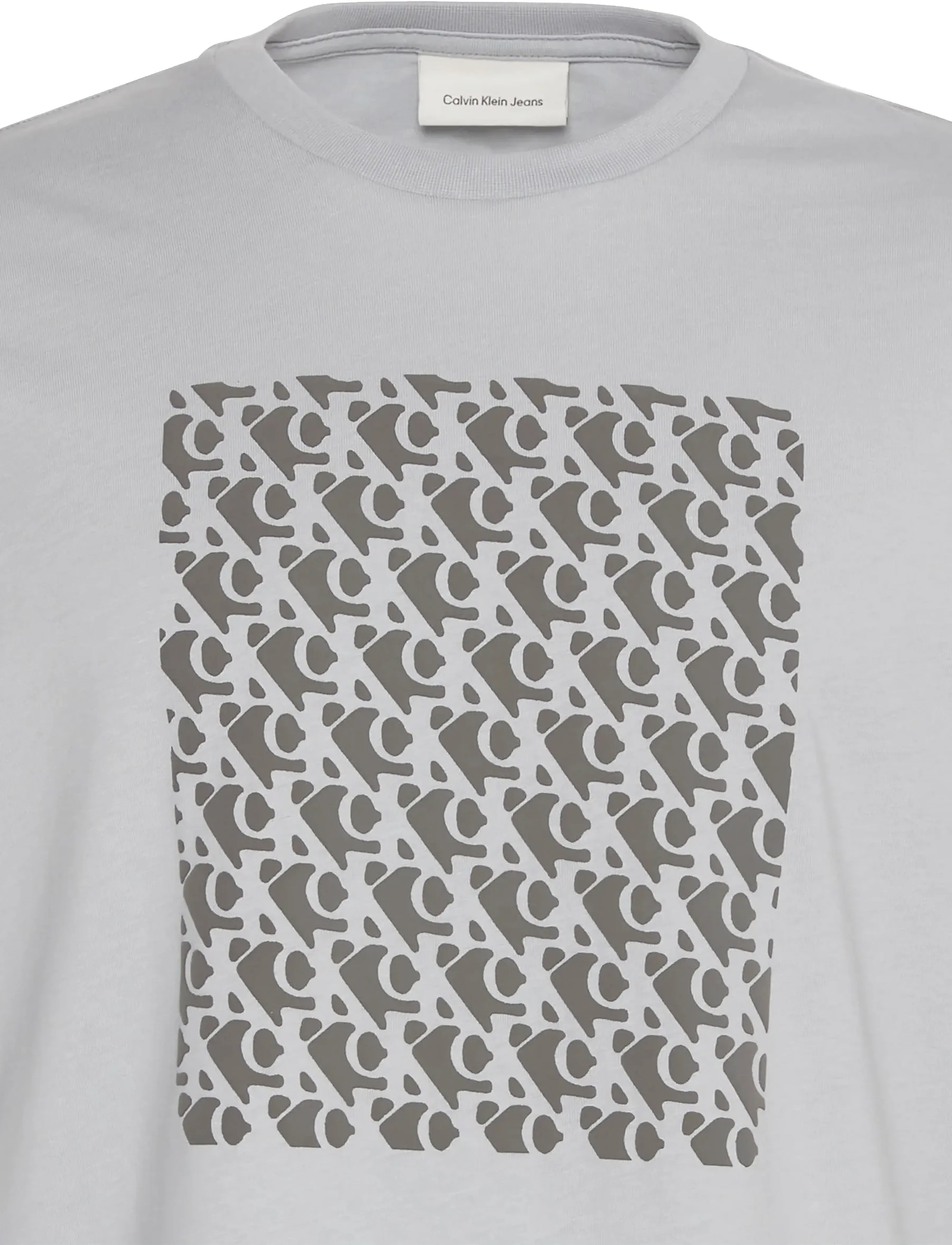Calvin Klein Jeans Ss 20S Ck Macro Aop Puff Graphic t-shirts med tryck herr – bild 8