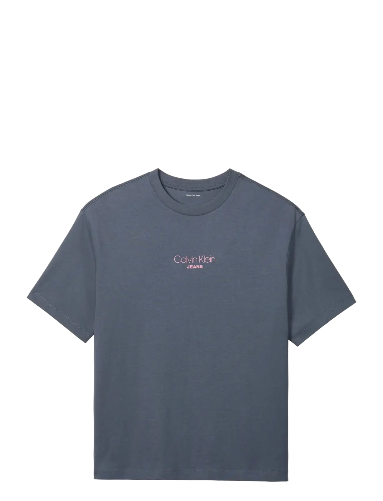 Calvin Klein Jeans SS 16S RLXD FIT CKJ GRAPHIC TEE - Calvin Klein Jeans - ANCHOR NAVY / grey