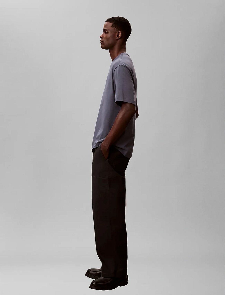 Calvin Klein Jeans - SS 16S RLXD FIT CKJ GRAPHIC TEE - short-sleeved t-shirts - anchor navy - 5