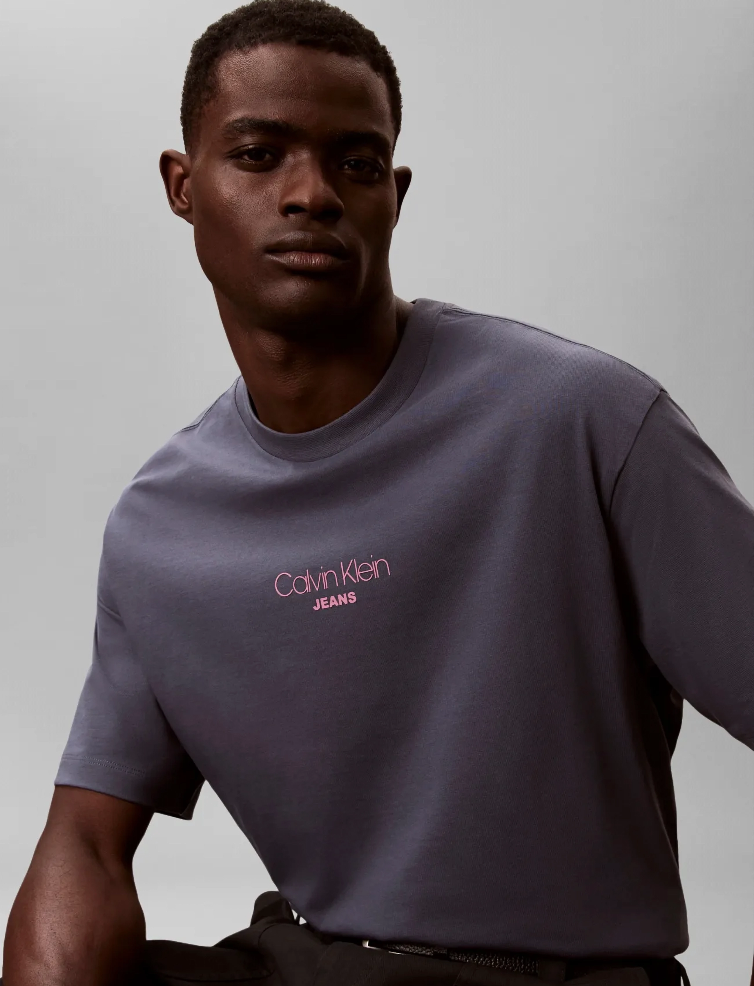 Calvin Klein Jeans Ss 16S Rlxd Fit Ckj Graphic Tee t-shirts med tryck herr – bild 6