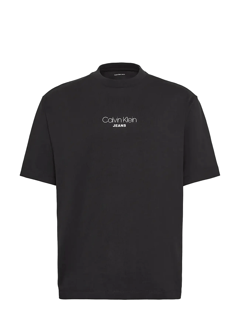 Calvin Klein Jeans - SS 16S RLXD FIT CKJ GRAPHIC TEE - kurzärmelig - black - 1