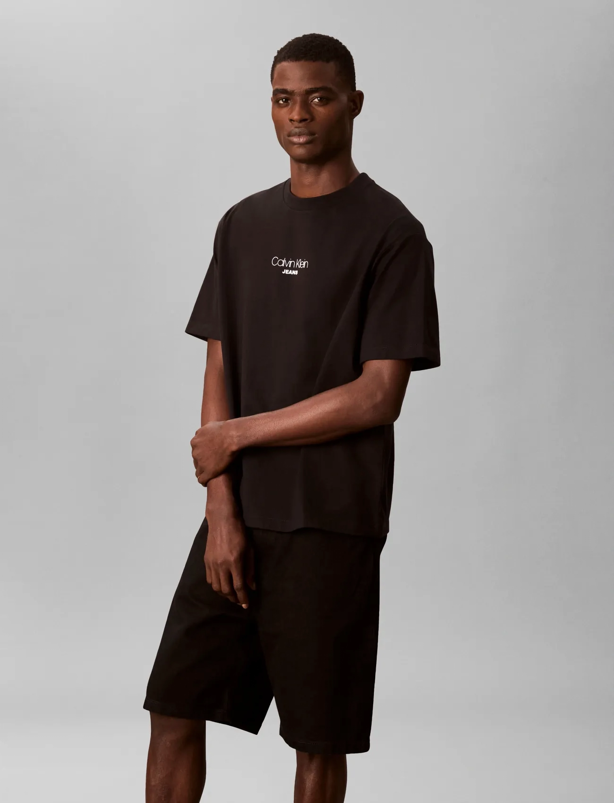 Calvin Klein Jeans - SS 16S RLXD FIT CKJ GRAPHIC TEE - kurzärmelig - black - 2