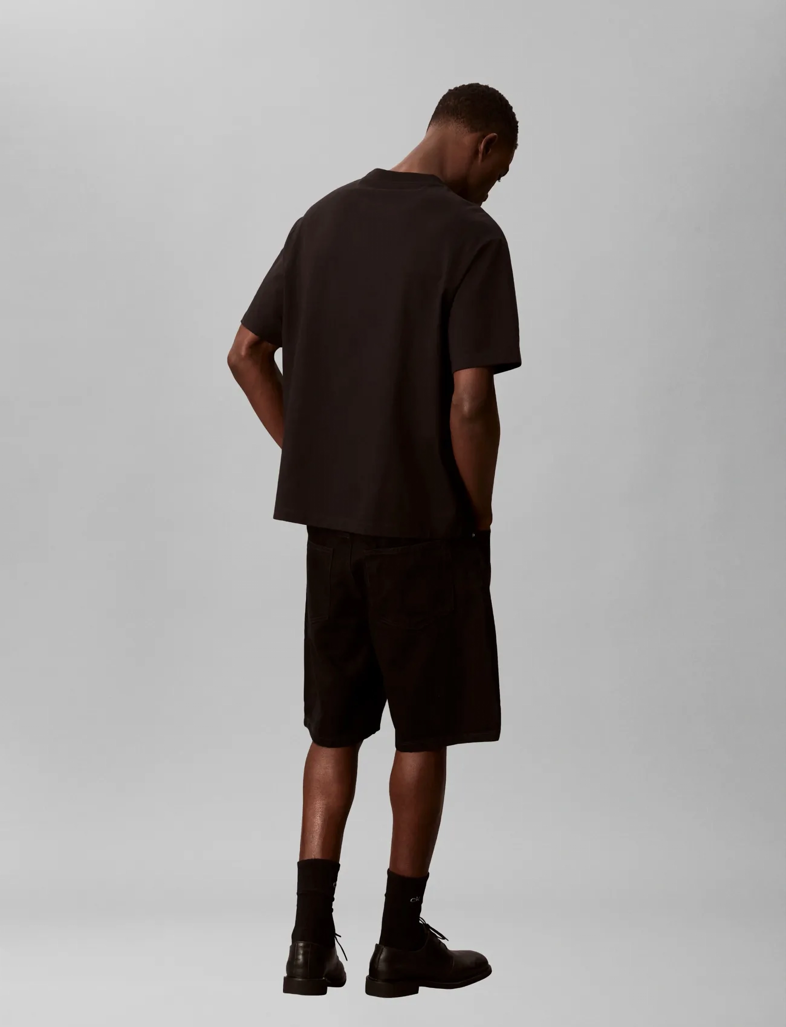 Calvin Klein Jeans - SS 16S RLXD FIT CKJ GRAPHIC TEE - kurzärmelig - black - 3