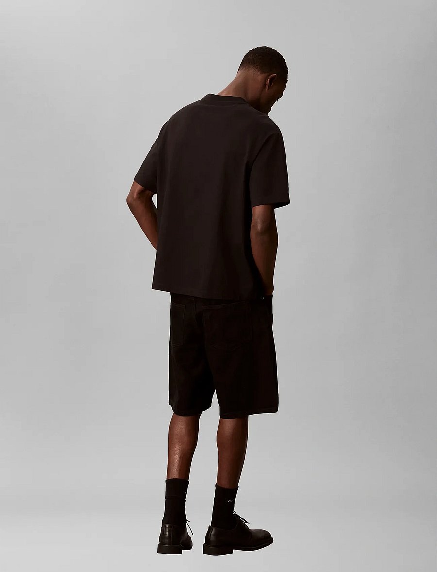 Calvin Klein Jeans - SS 16S RLXD FIT CKJ GRAPHIC TEE - kurzärmelige t-shirts - black - 3